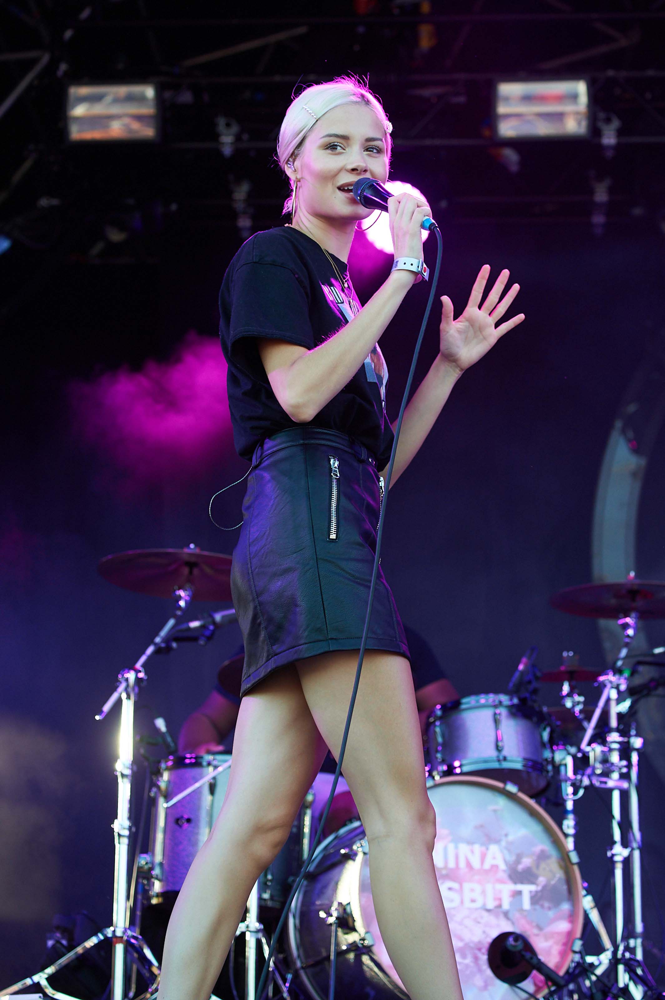 Nina Nesbitt attends Big Feast