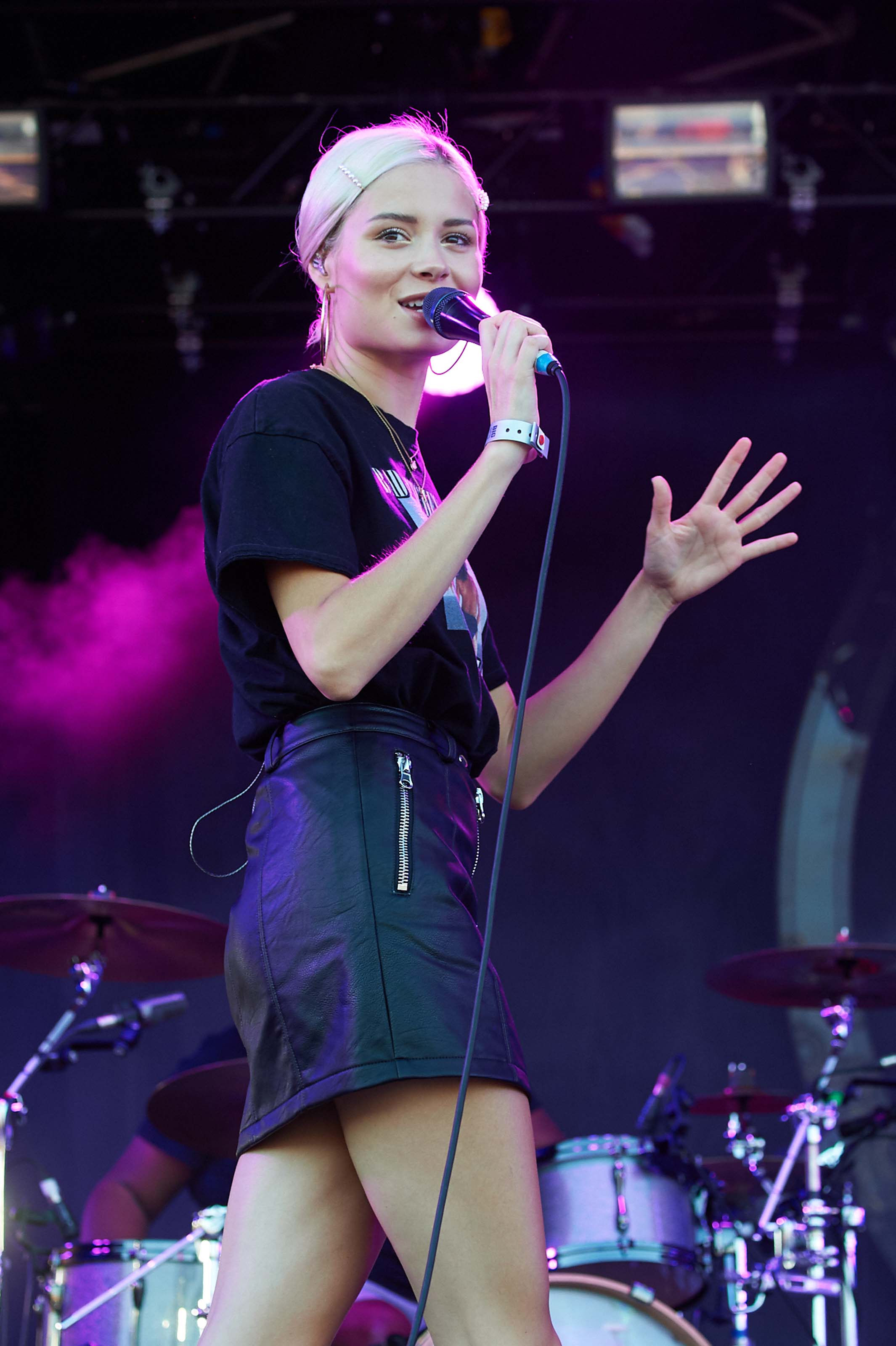 Nina Nesbitt attends Big Feast