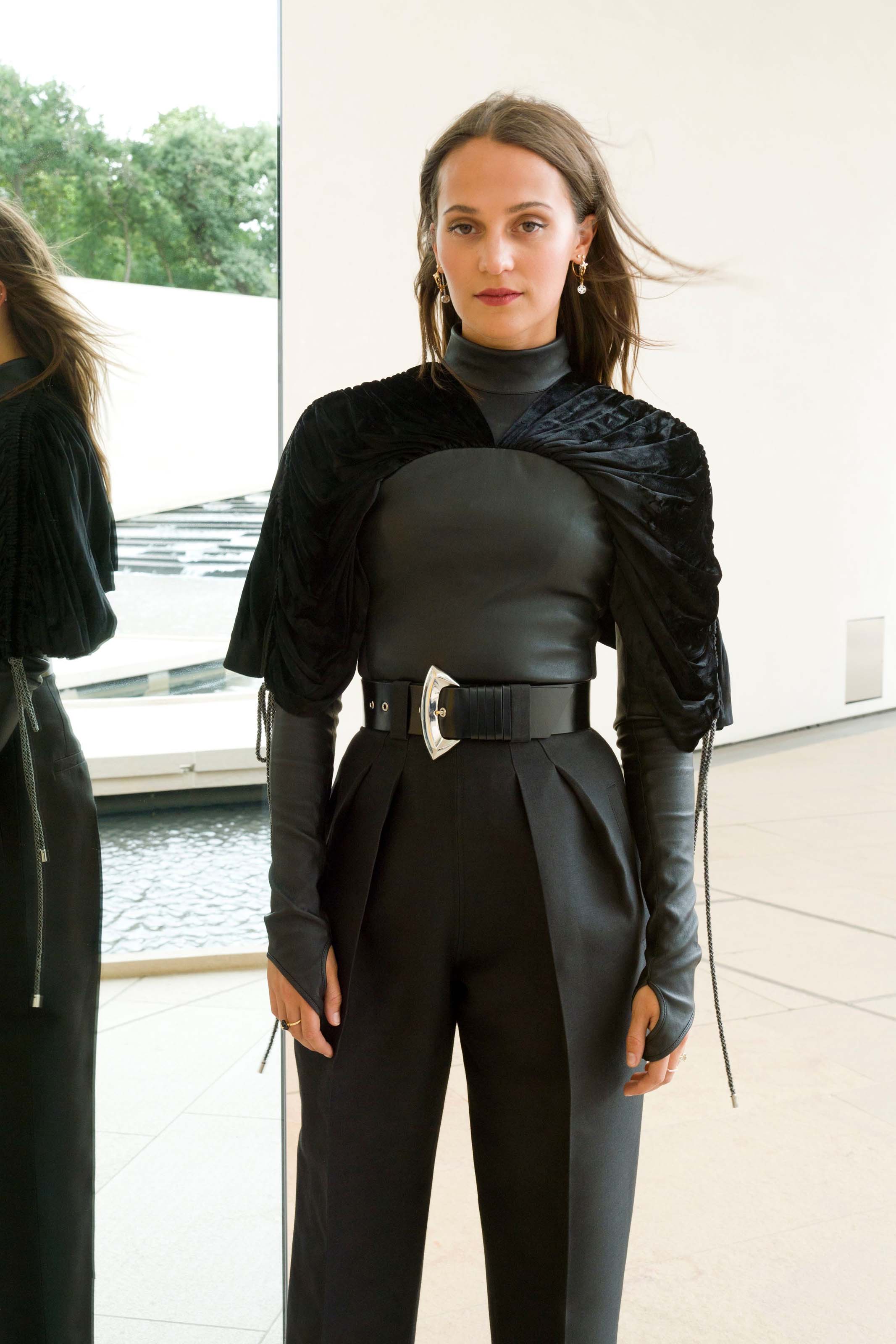 Alicia Vikander attends LVMH Young Fashion Designer Prize