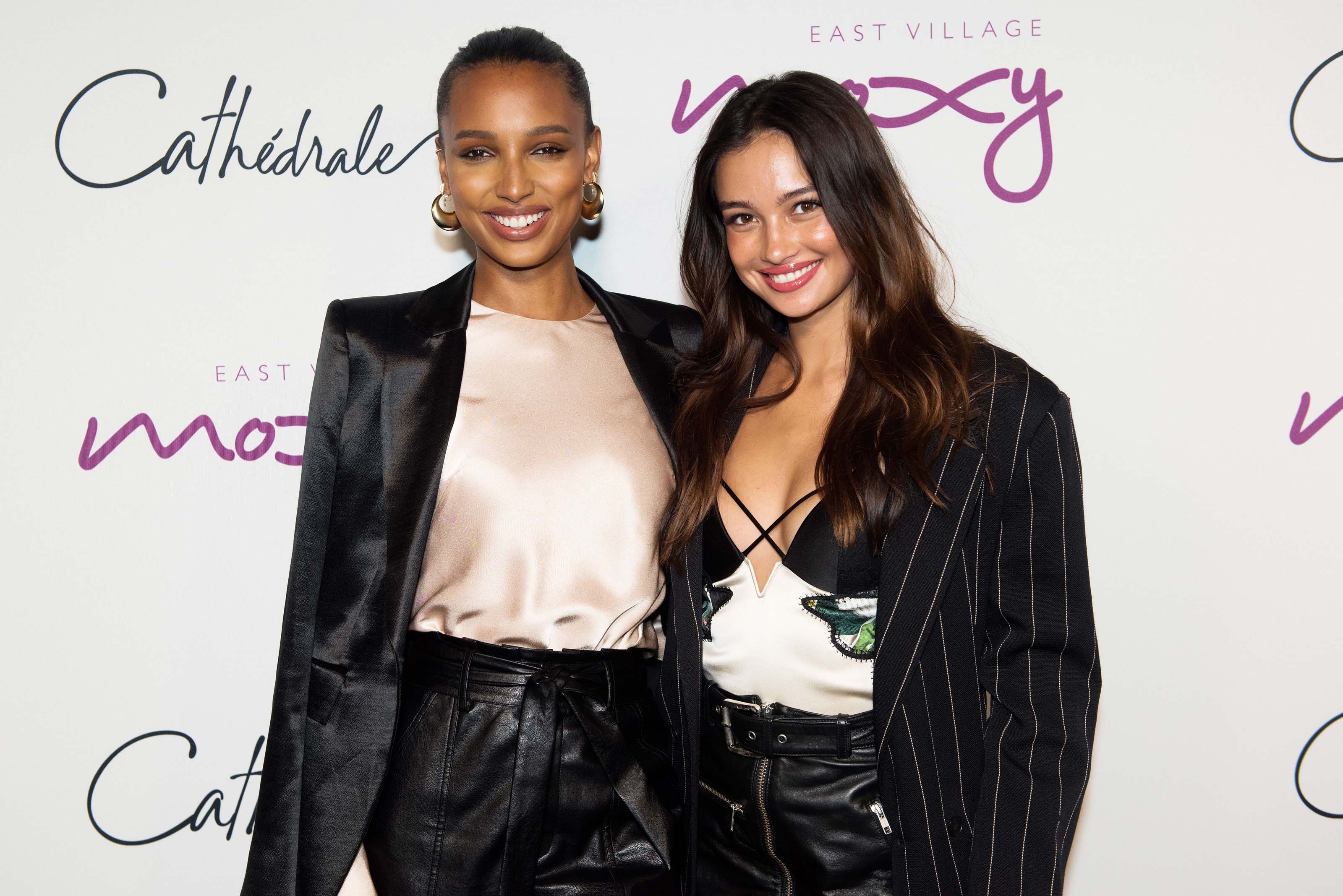 Jasmine Tookes attend Cathedrale restaurant opening