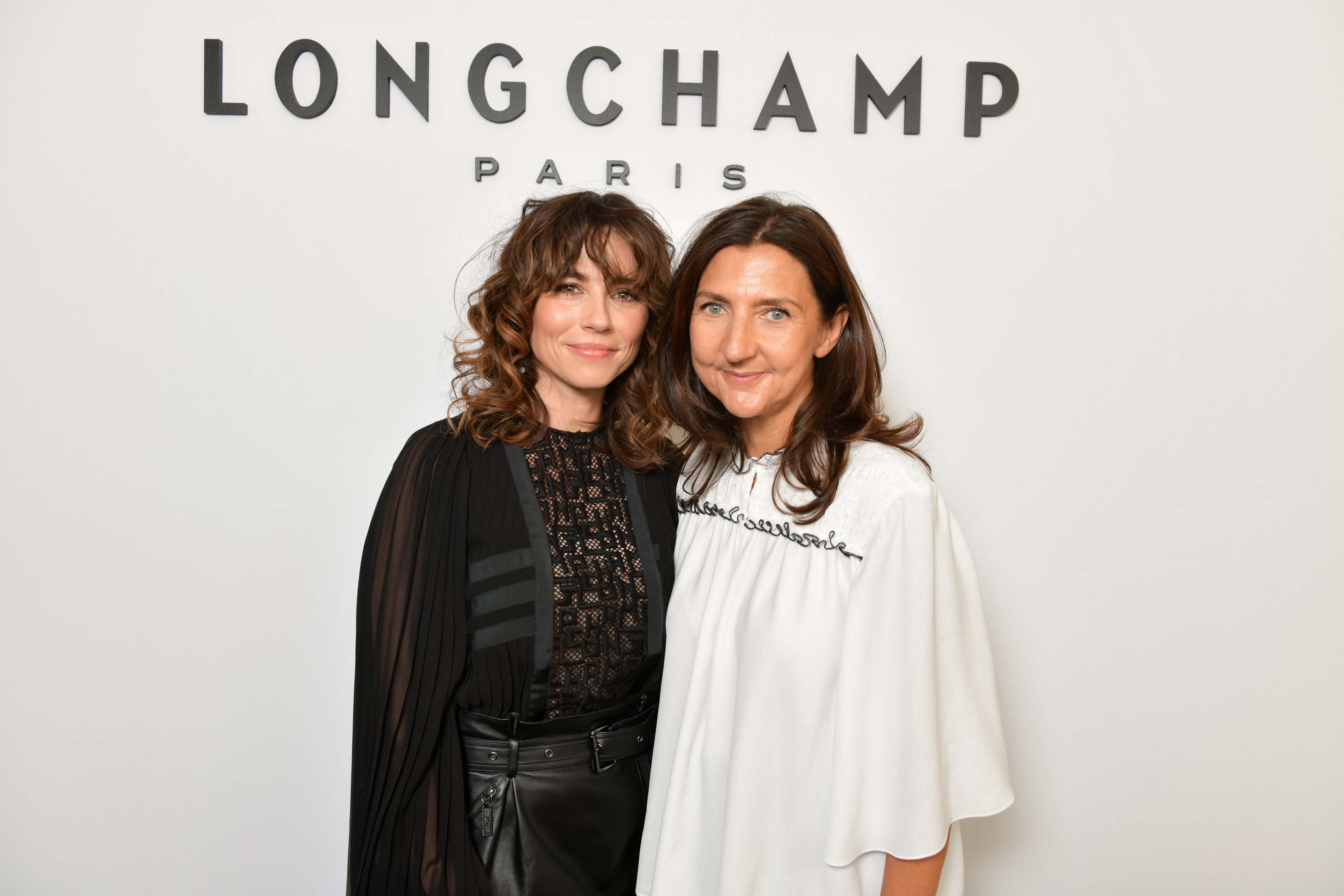 Linda Cardellini attends Longchamp show