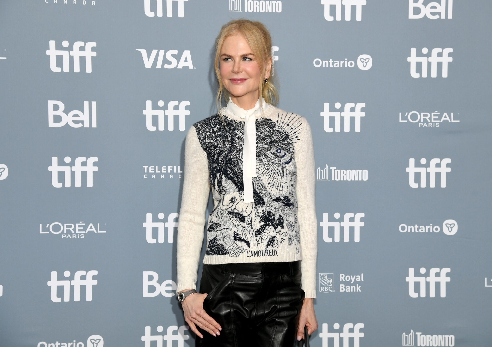 Nicole Kidman attends The Goldfinch Press Conference 2019