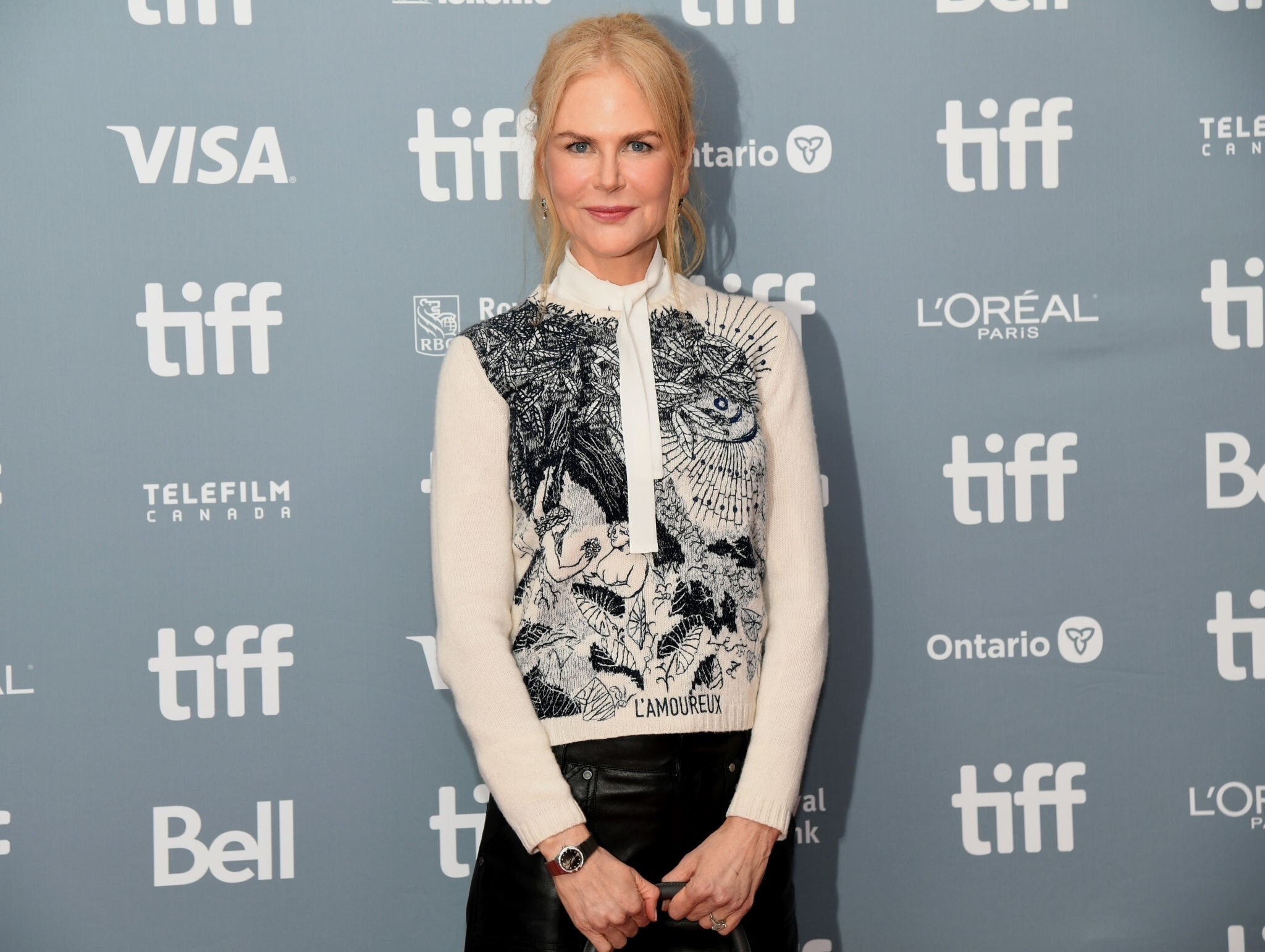 Nicole Kidman attends The Goldfinch Press Conference 2019