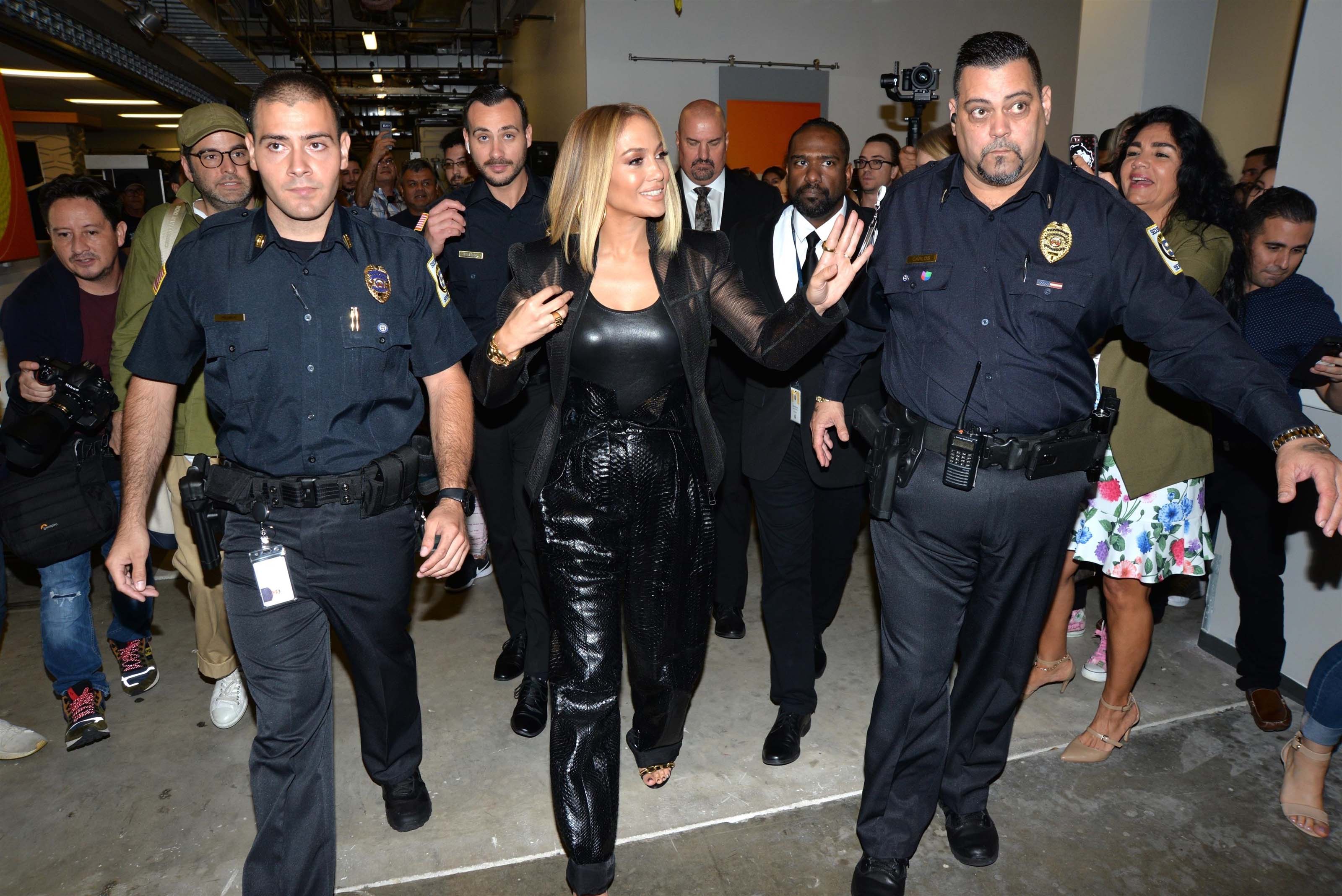 Jennifer Lopez visits Despierta America