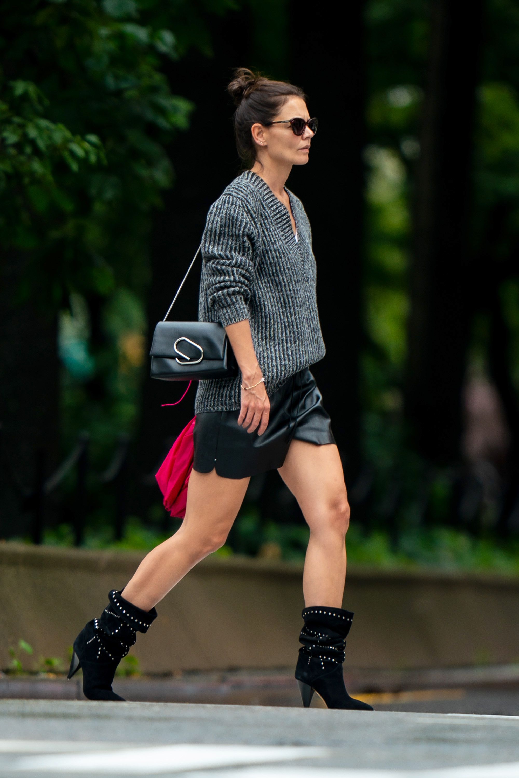 Katie Holmes out for a stroll in NYC