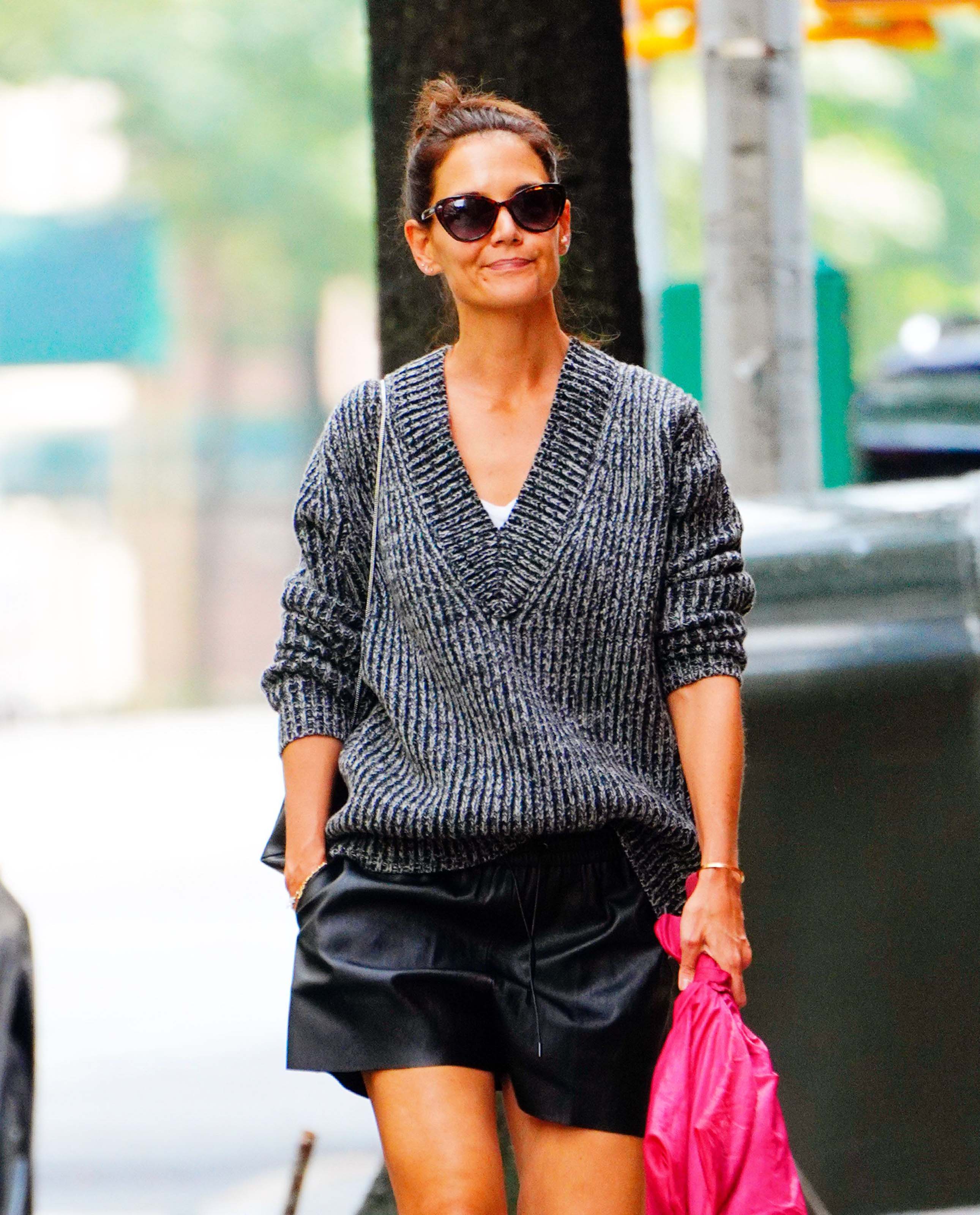 Katie Holmes out for a stroll in NYC