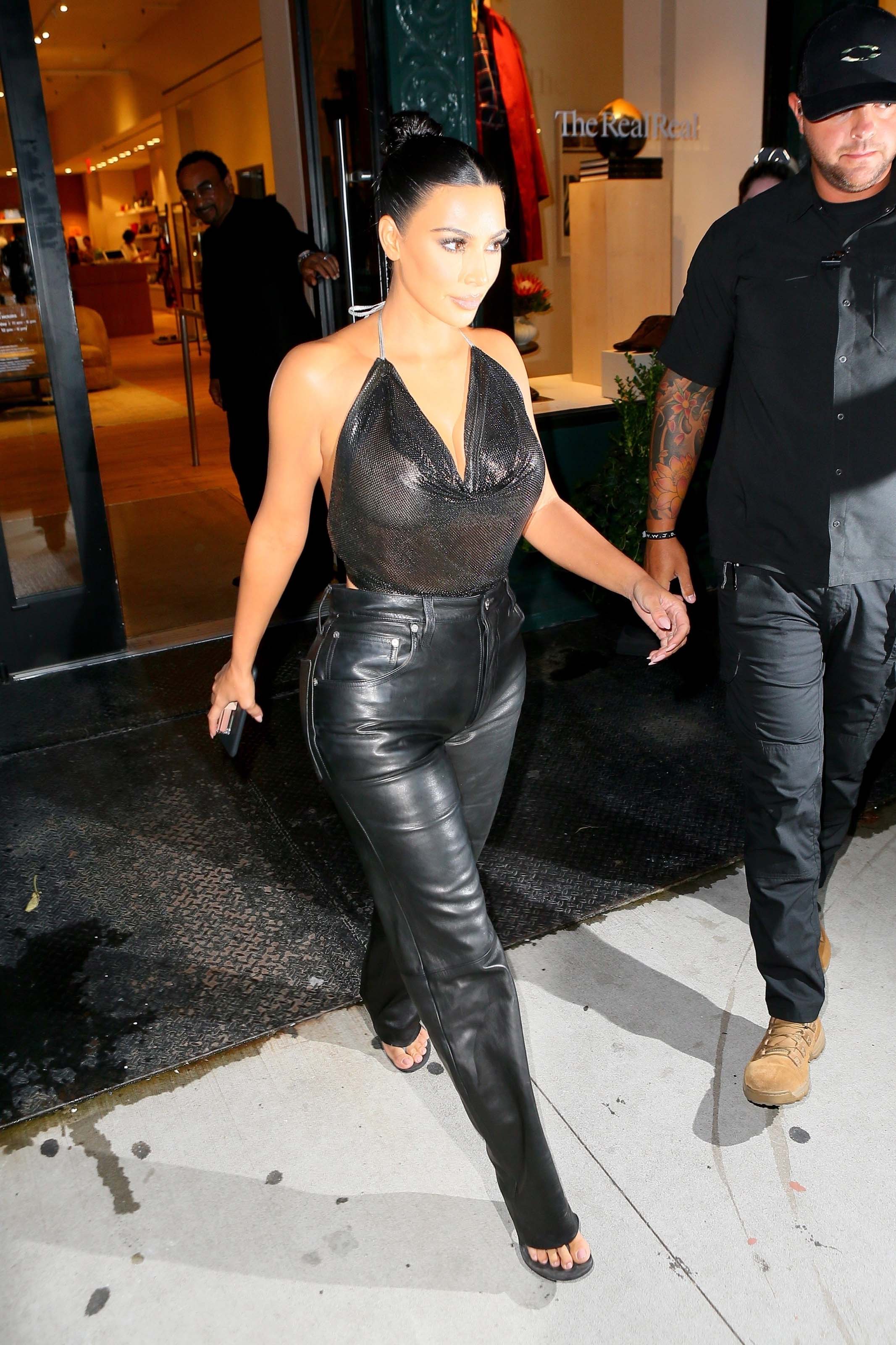 Kim Kardashian heads to the Tonight Show