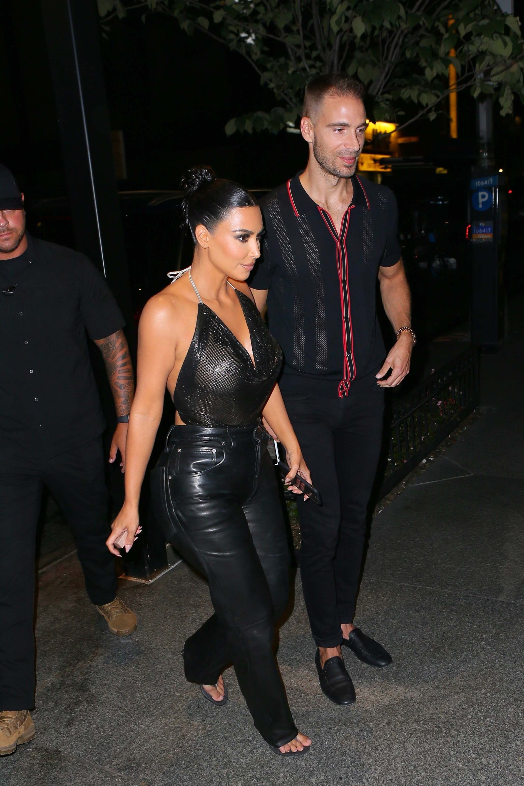 Kim Kardashian heads to the Tonight Show