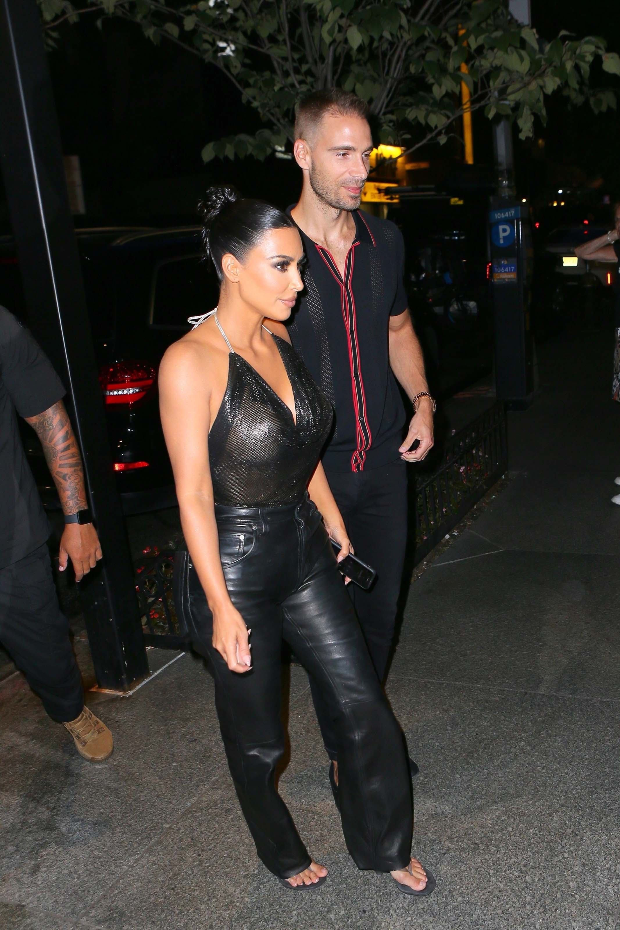 Kim Kardashian heads to the Tonight Show