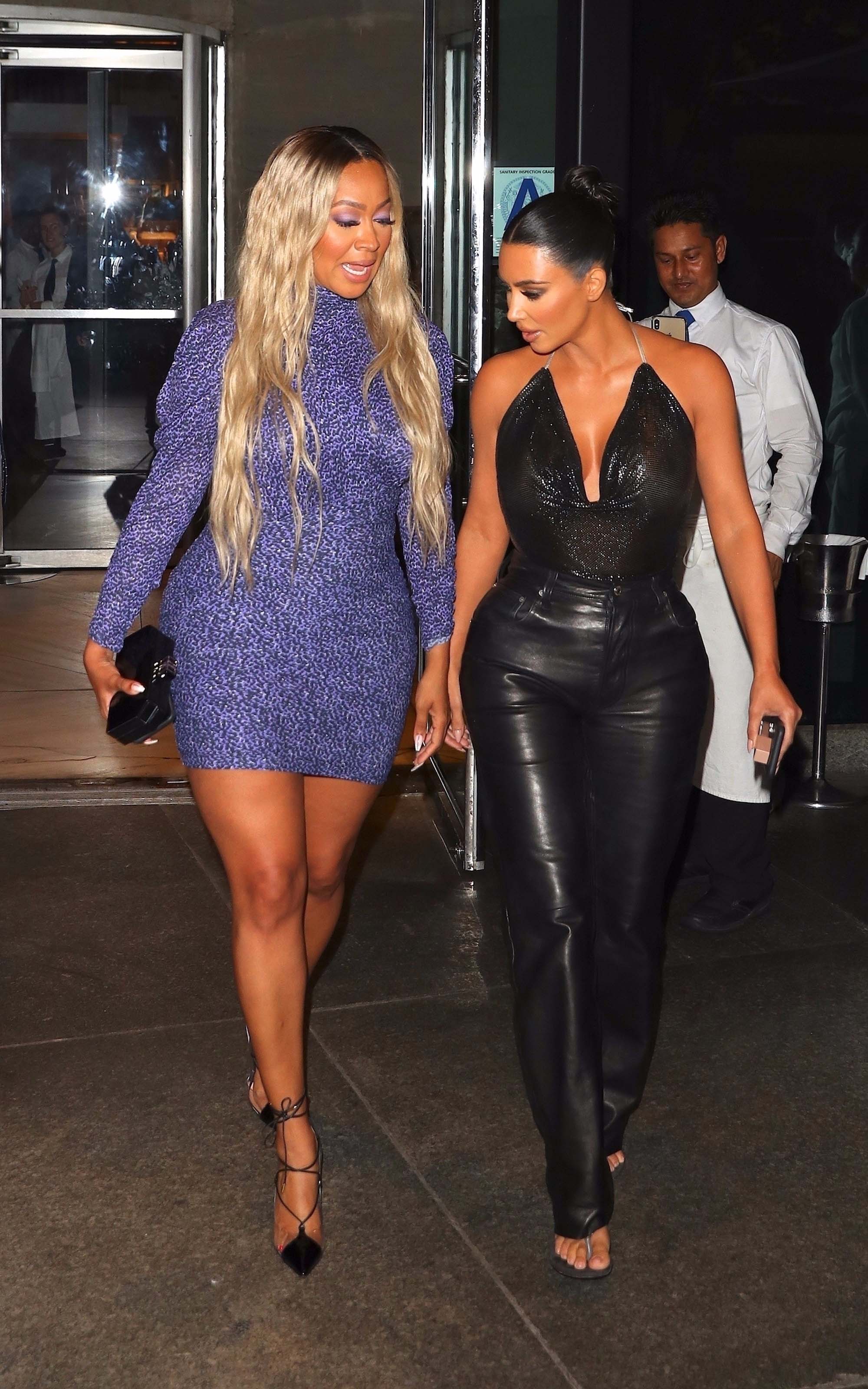 Kim Kardashian heads to the Tonight Show