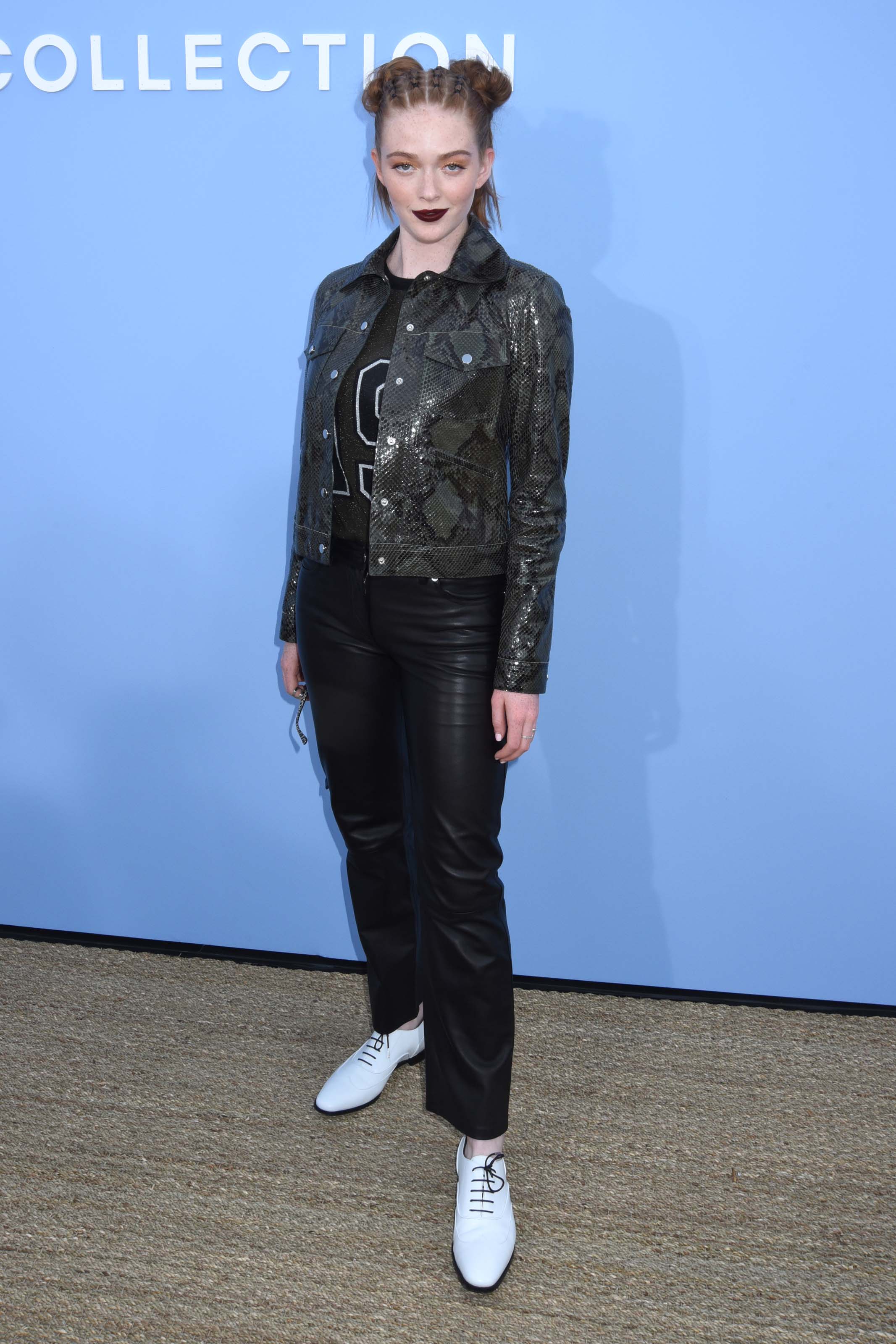 Larsen Thompson attends Michael Kors show