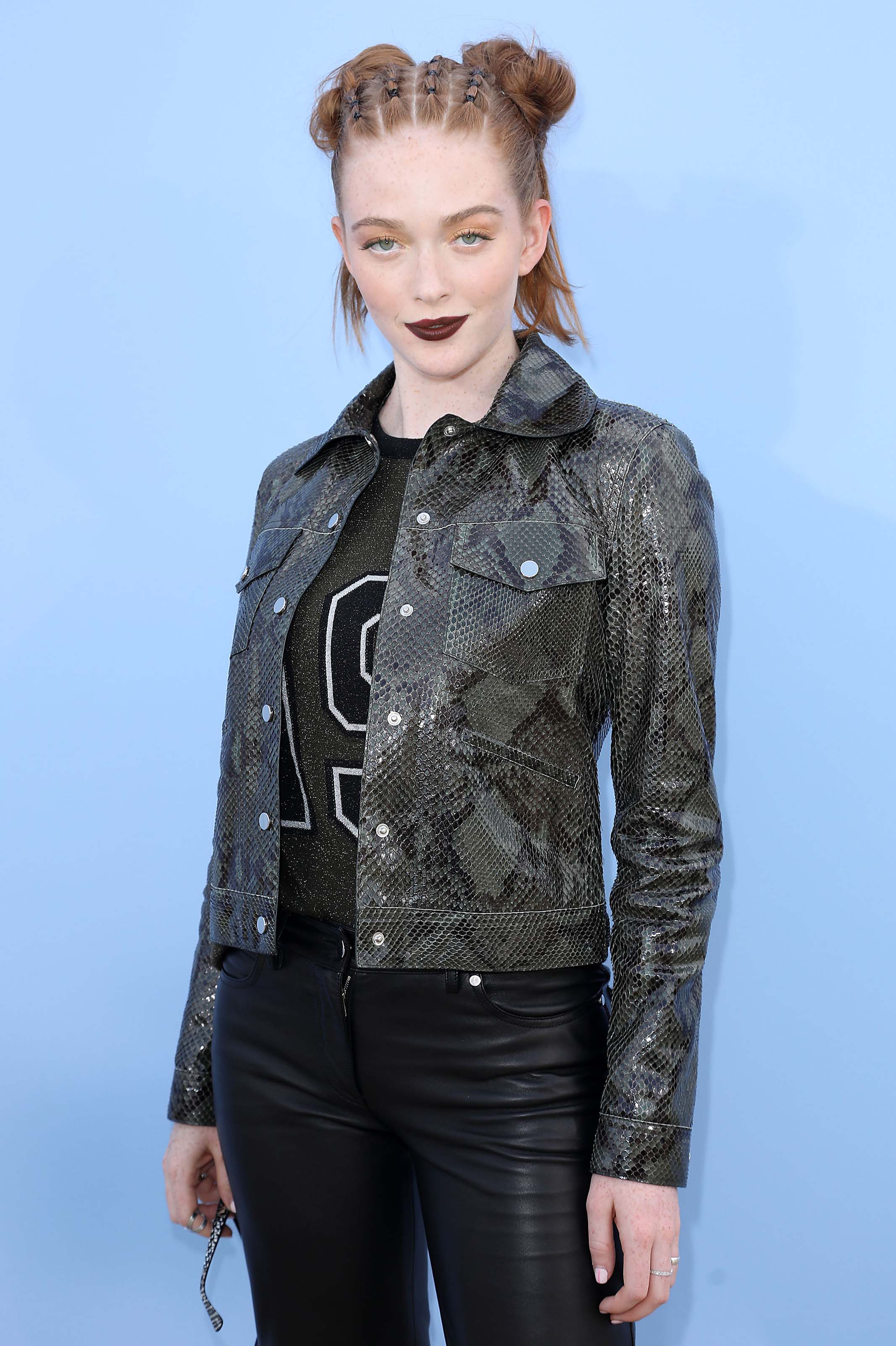 Larsen Thompson attends Michael Kors show