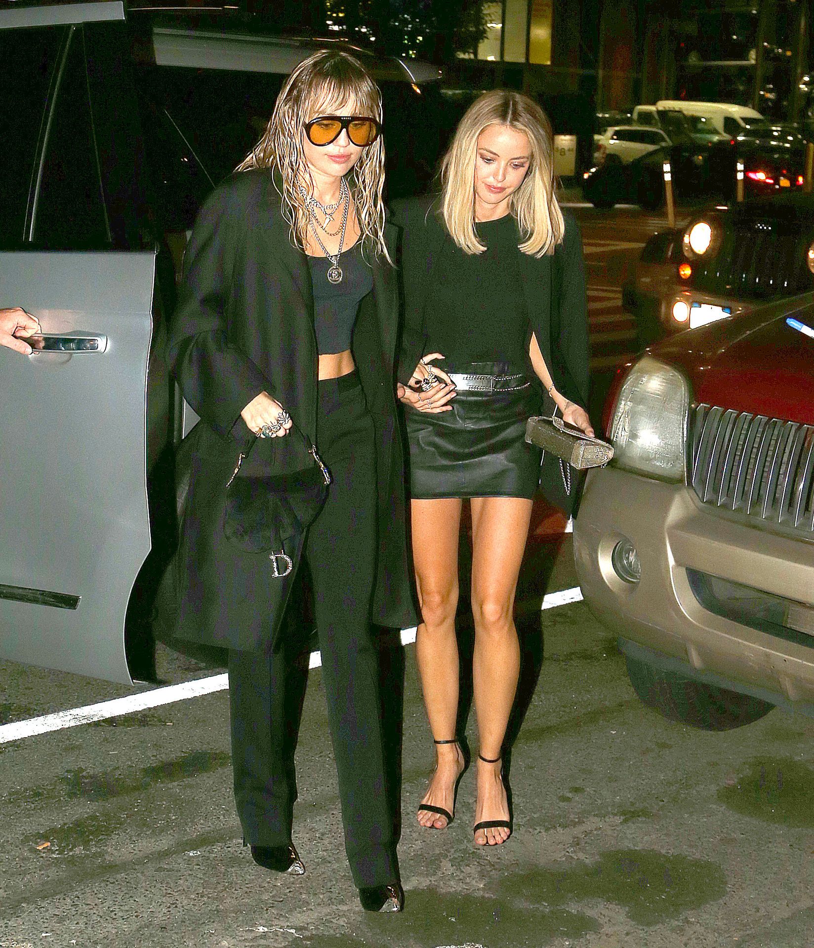 Miley Cyrus & Kaitlynn Carter goes To Gay Night