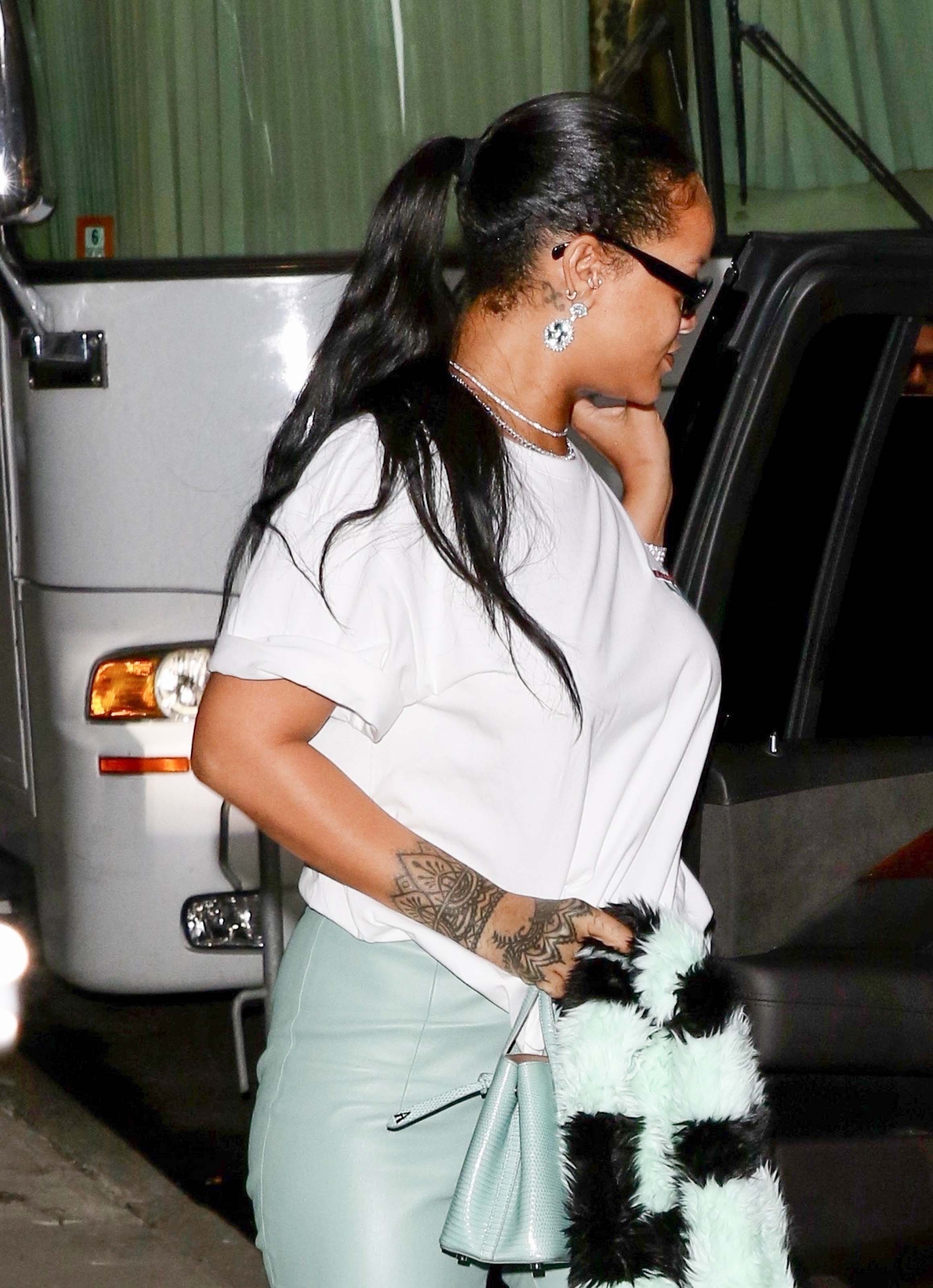 Rihanna attends Diamond Ball