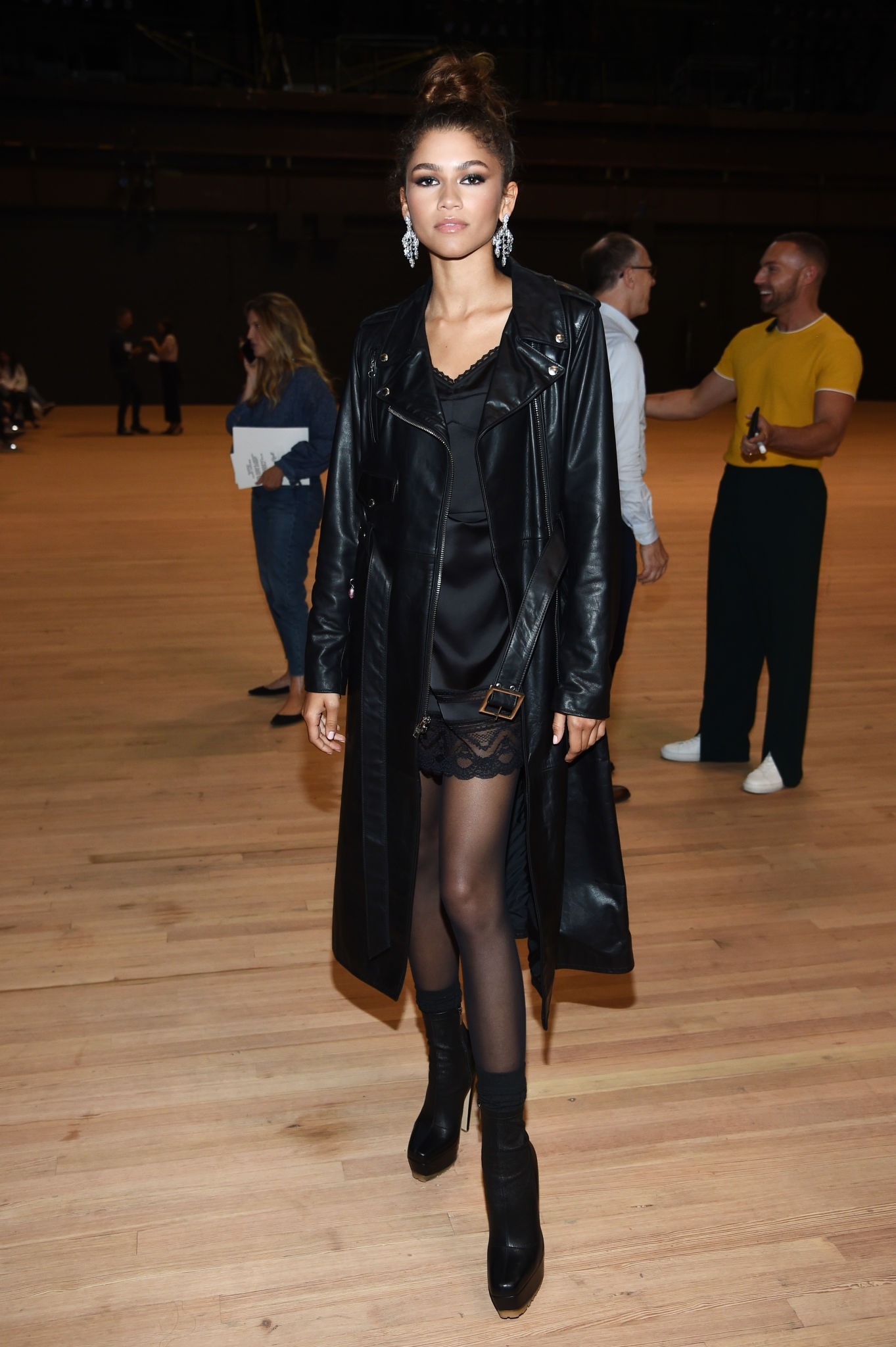 Zendaya attends the Marc Jacobs Spring 2020 Runway Show