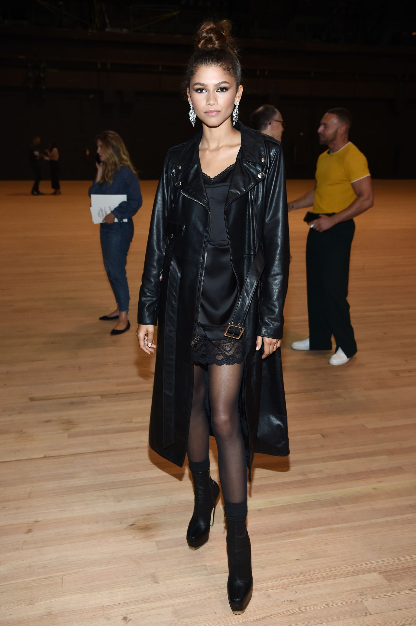 Zendaya attends the Marc Jacobs Spring 2020 Runway Show