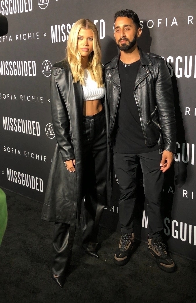 Sofia Richie attends Sofia Richie x Missguided Launch