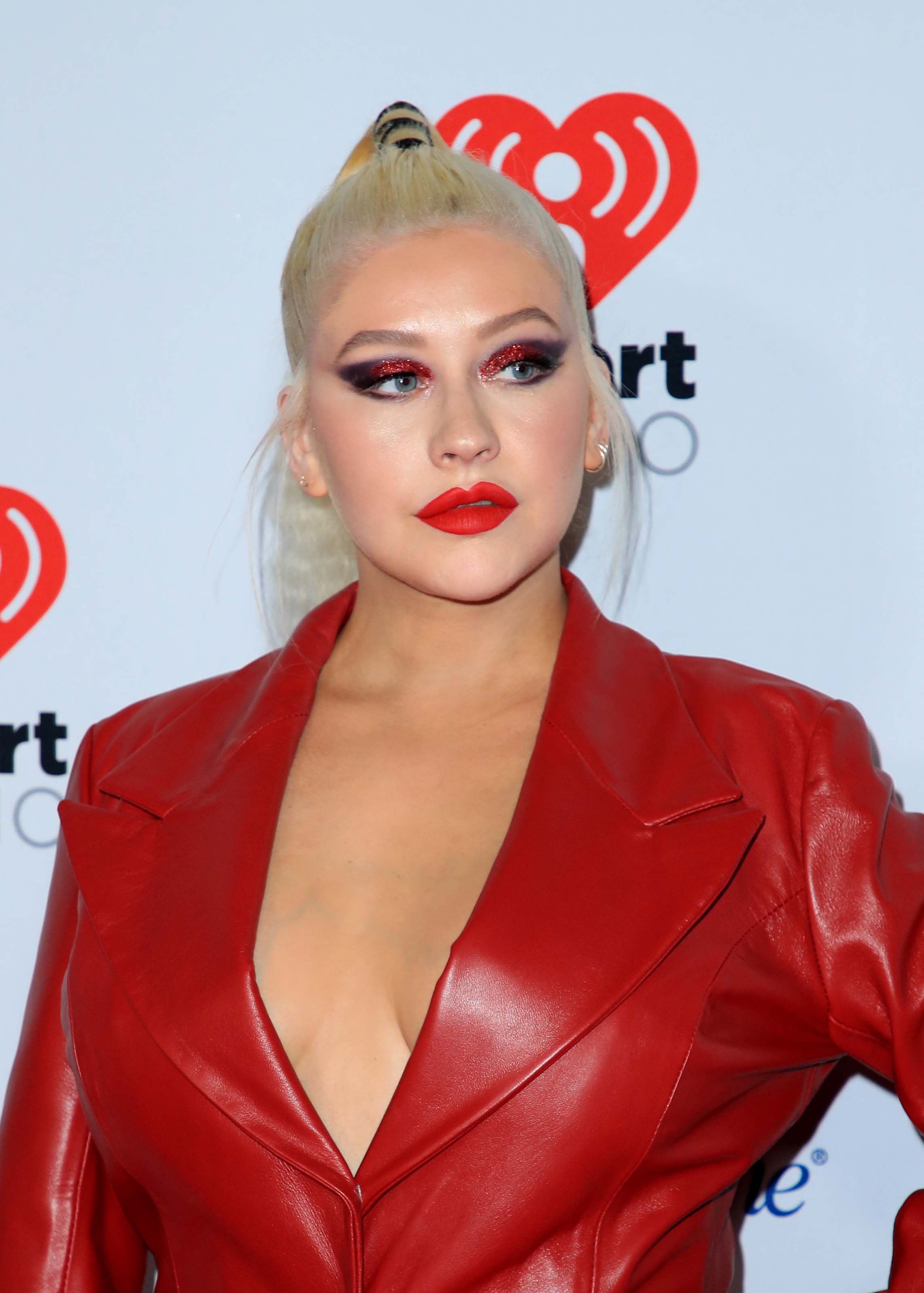 Christina Aguilera attends iHeartRadio Music Festival Las Vegas