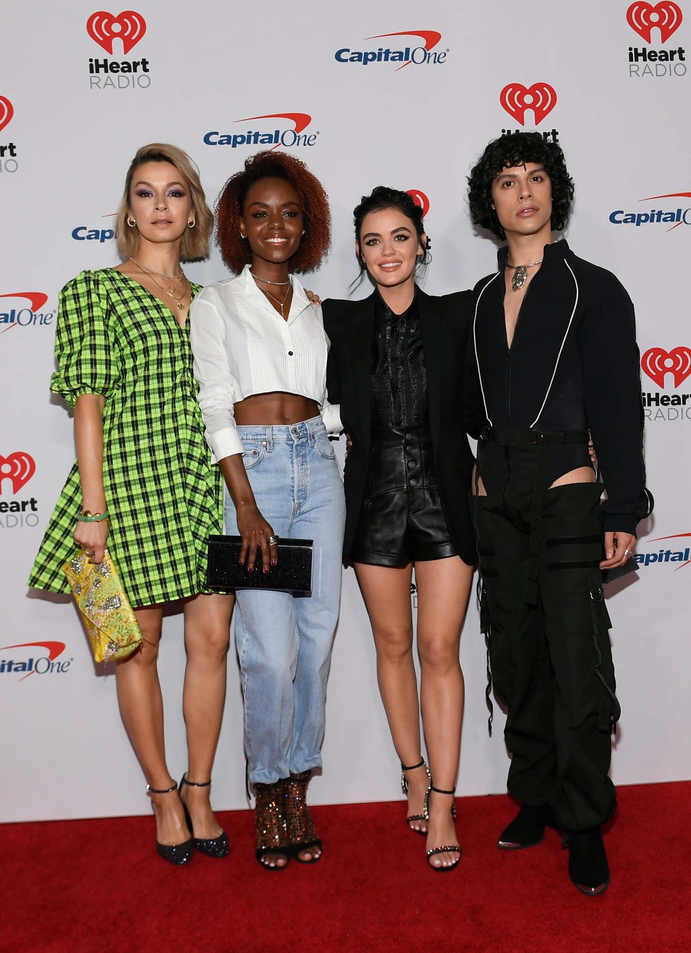 Lucy Hale attends iHeartRadio Music Festival
