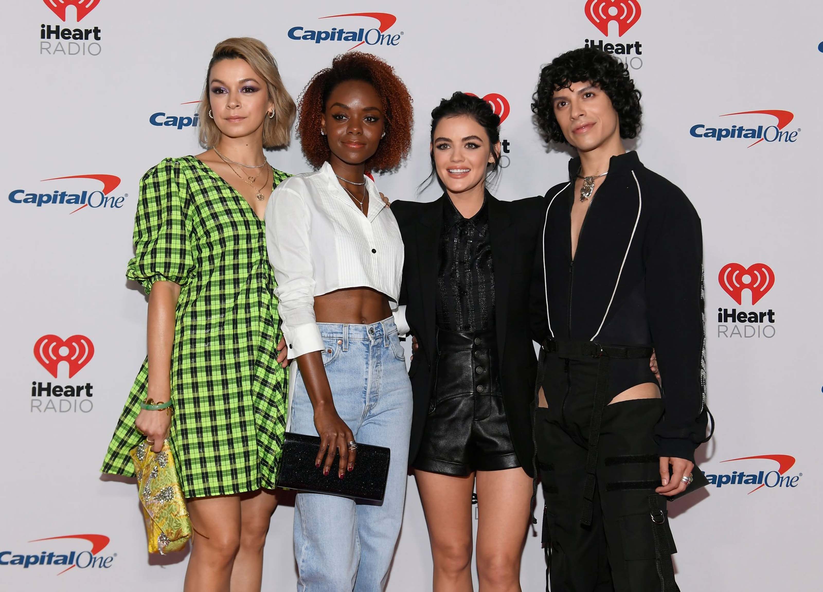 Lucy Hale attends iHeartRadio Music Festival