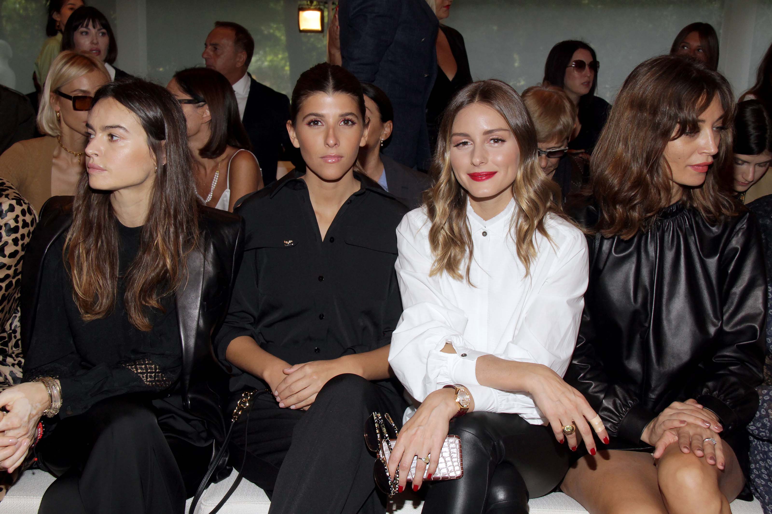 Olivia Palermo & Margareth Made attend Tod’s show