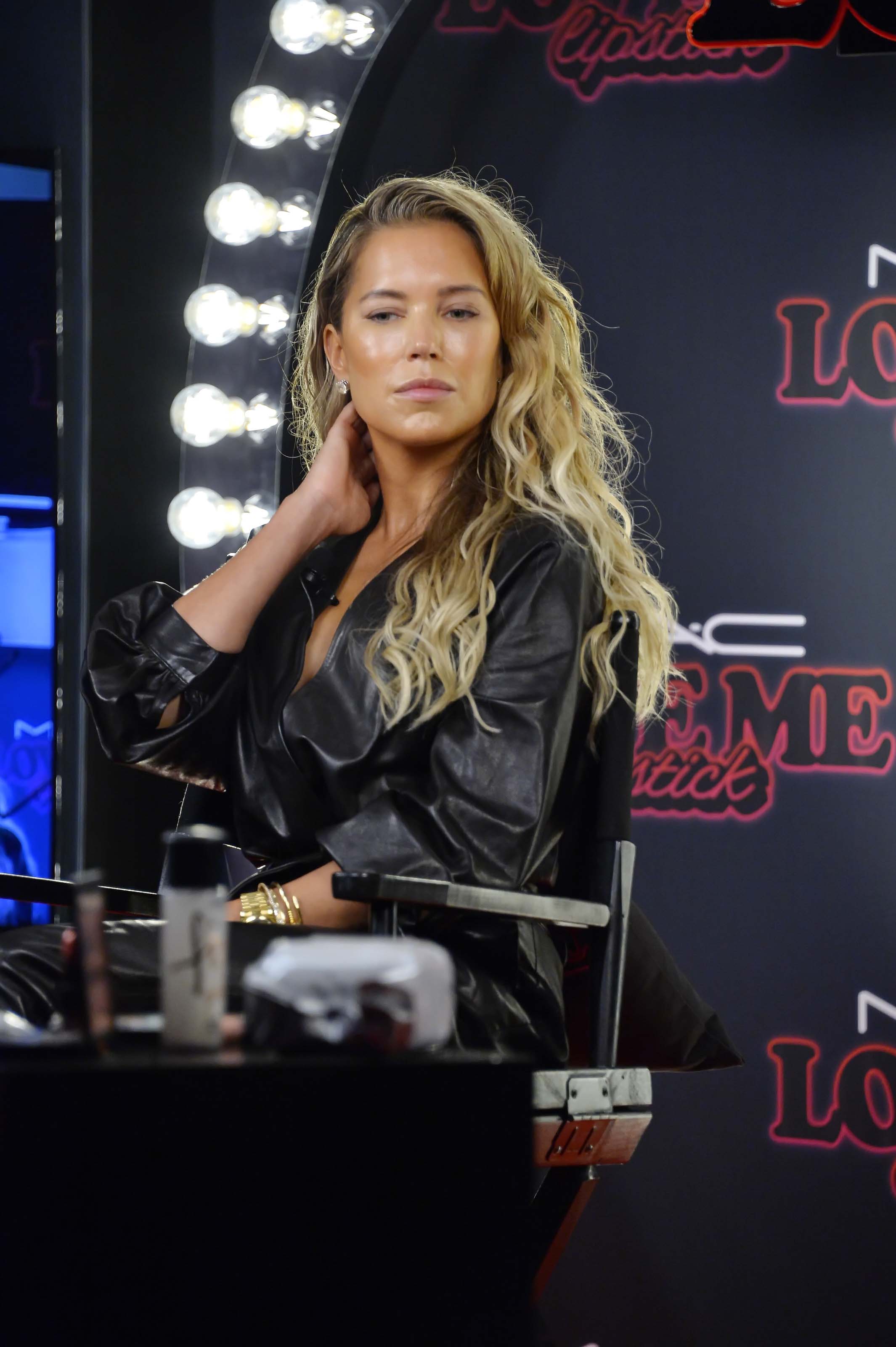 Sylvie Meis attends MAC Cosmetic Kunden Event