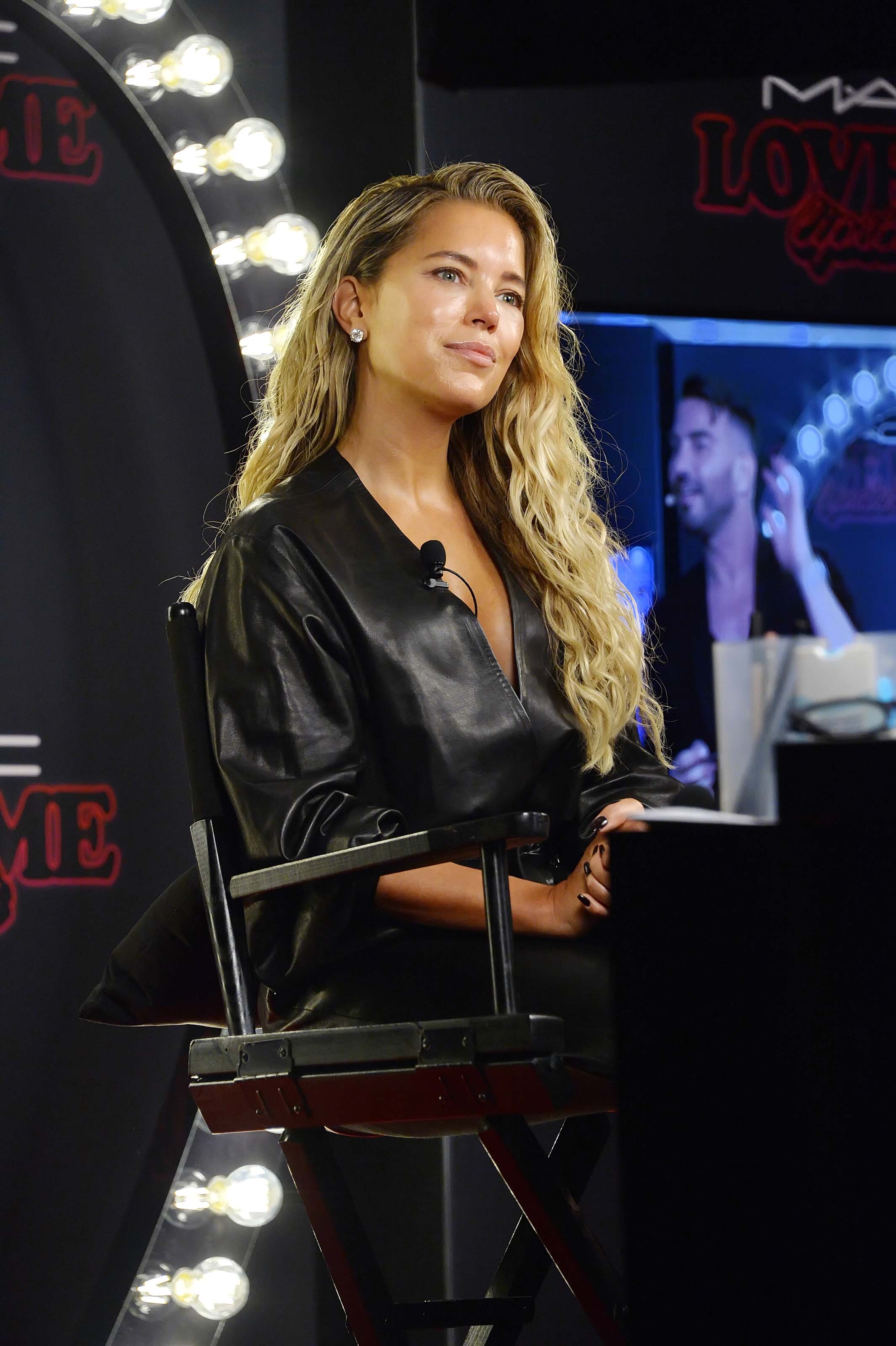 Sylvie Meis attends MAC Cosmetic Kunden Event