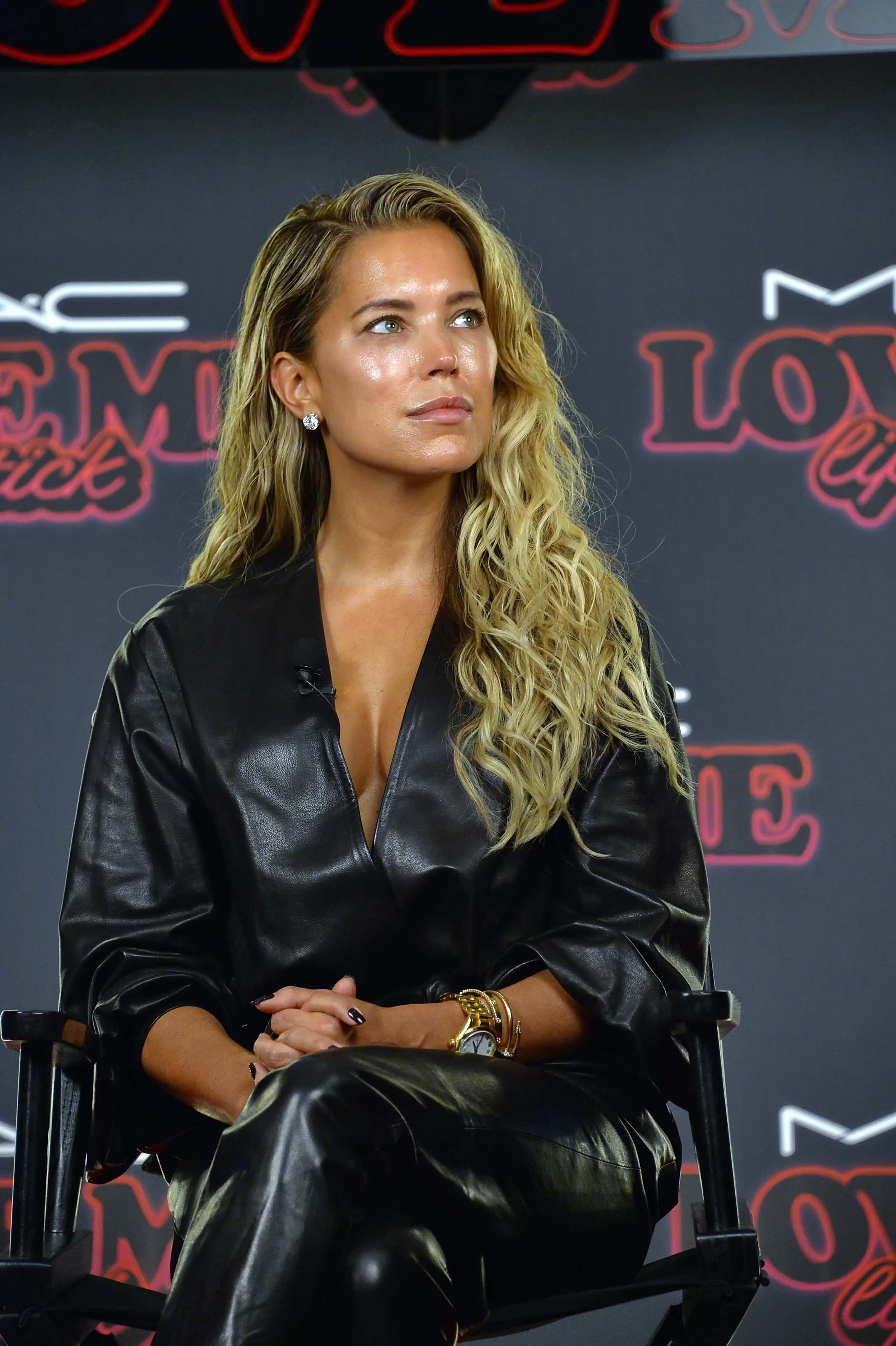 Sylvie Meis attends MAC Cosmetic Kunden Event