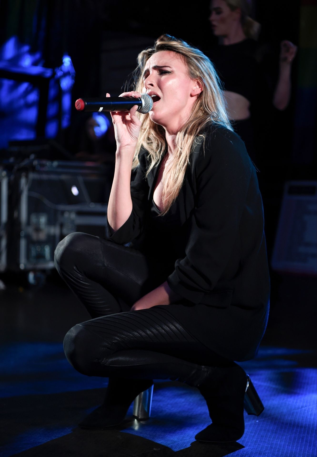 Nadine Coyle performing at Chester Pride