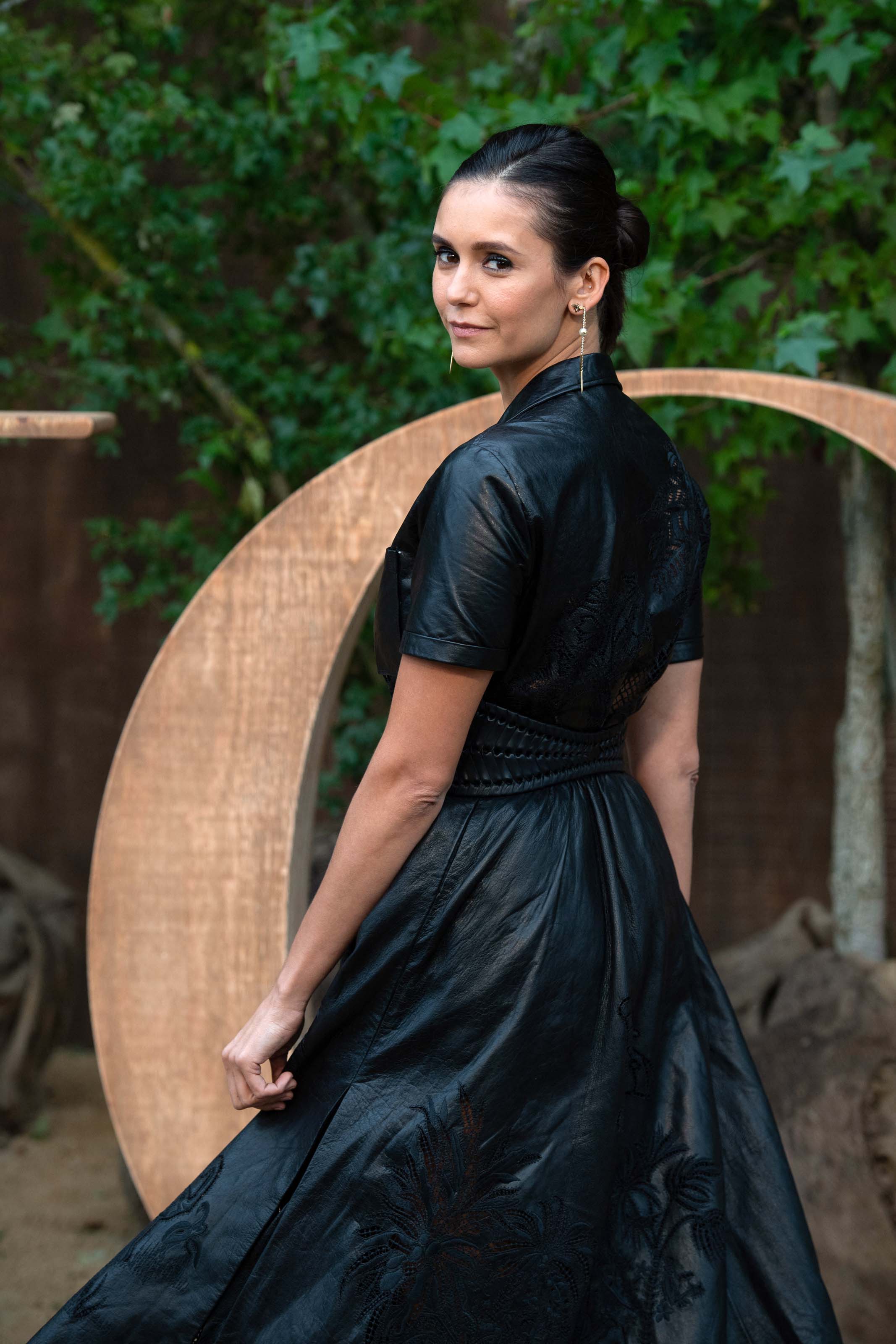 Nina Dobrev attends Christian Dior Womenswear Spring/Summer 2020 show