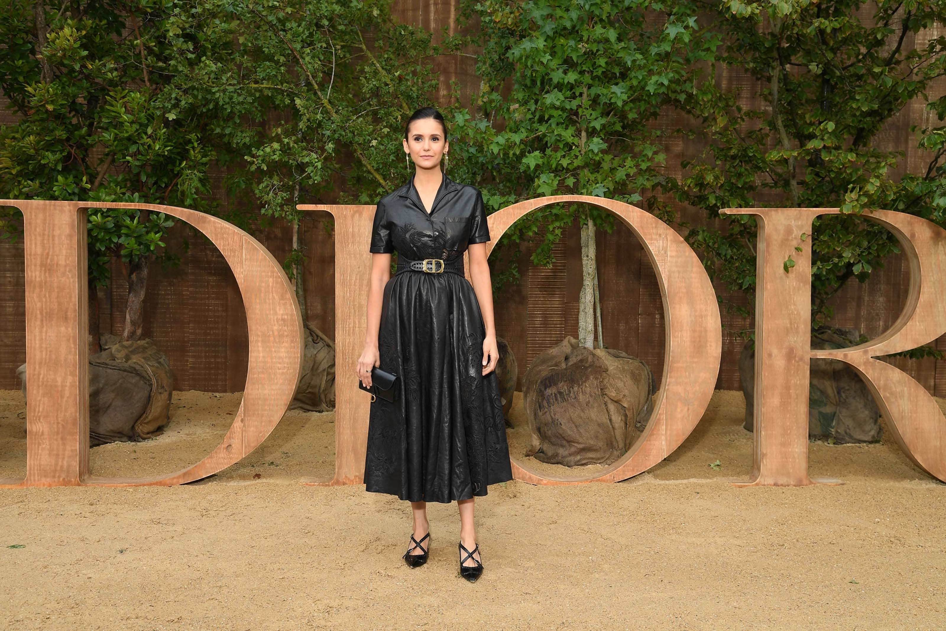 Nina Dobrev attends Christian Dior Womenswear Spring/Summer 2020 show