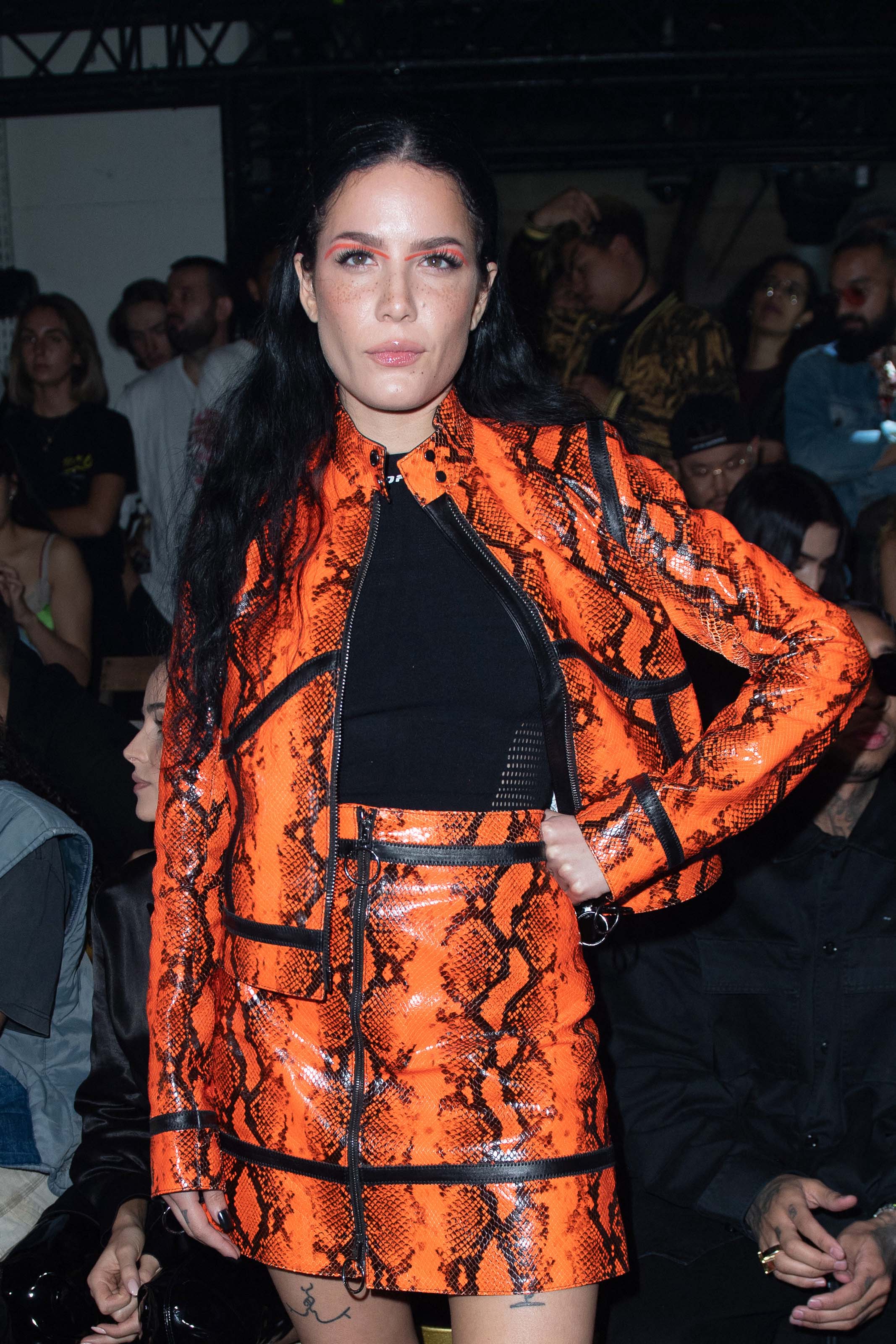 Halsey attends Off-White Womenswear Spring/Summer 2020 Show