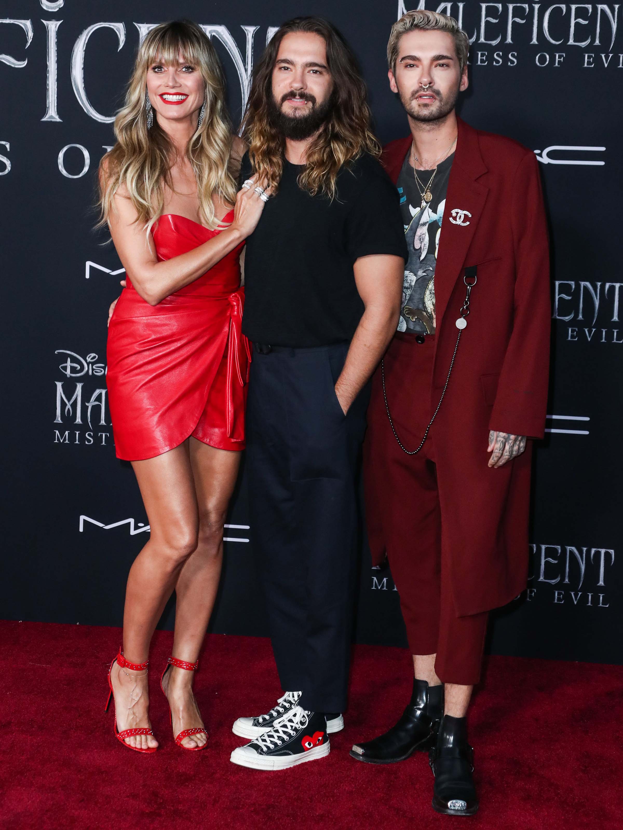 Heidi Klum attends Maleficent: Mistress of Evil Premiere