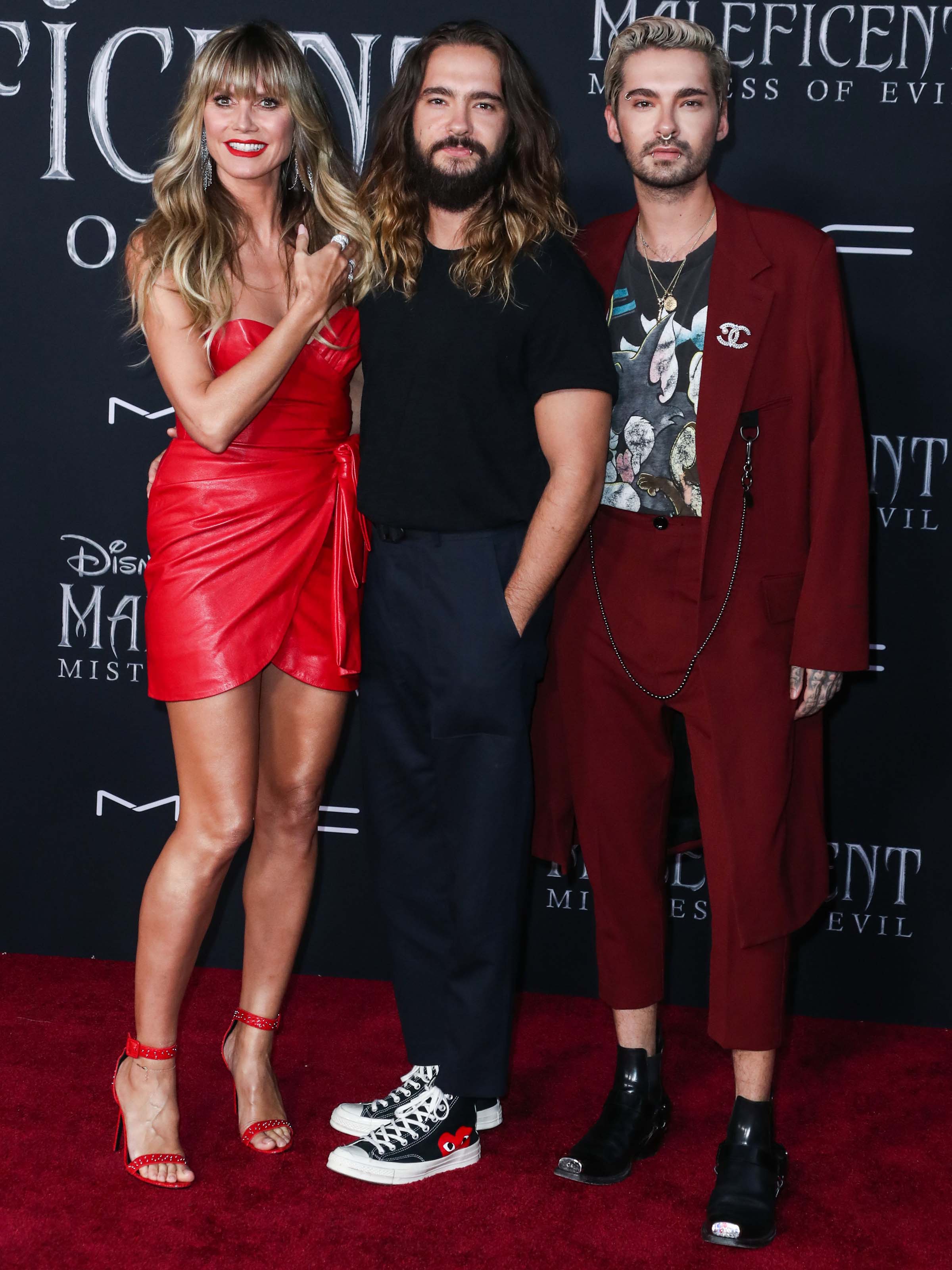 Heidi Klum attends Maleficent: Mistress of Evil Premiere