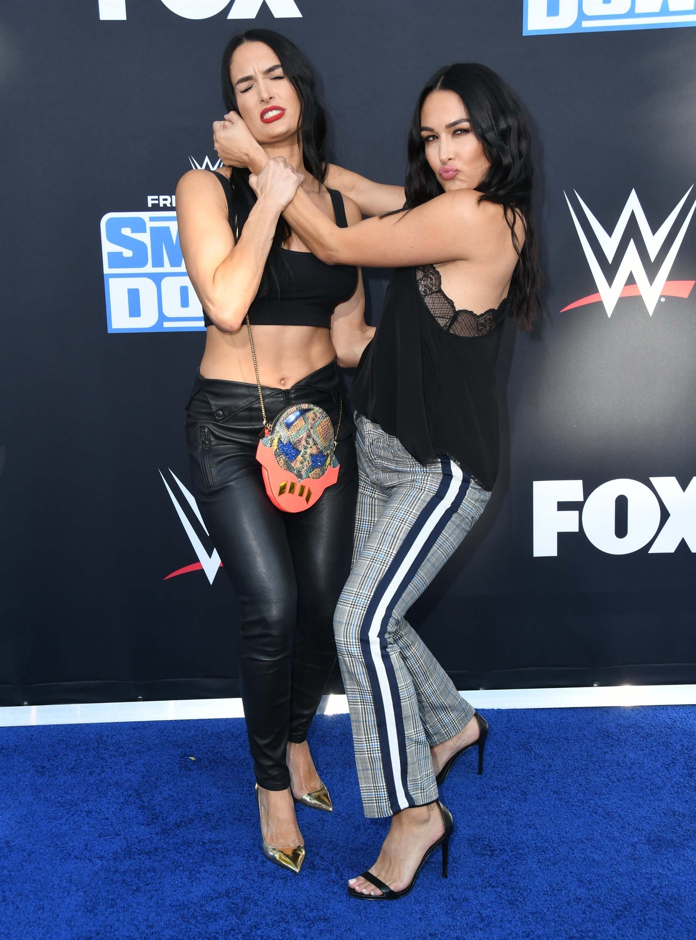 Nikki Bella attends WWE 20th Anniversary Celebration Marking Premiere of WWE Friday Night SmackDown