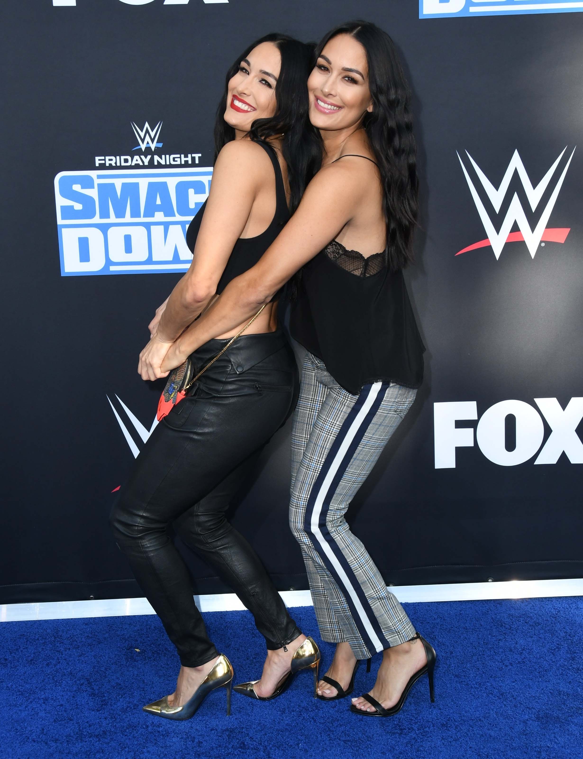 Nikki Bella attends WWE 20th Anniversary Celebration Marking Premiere of WWE Friday Night SmackDown