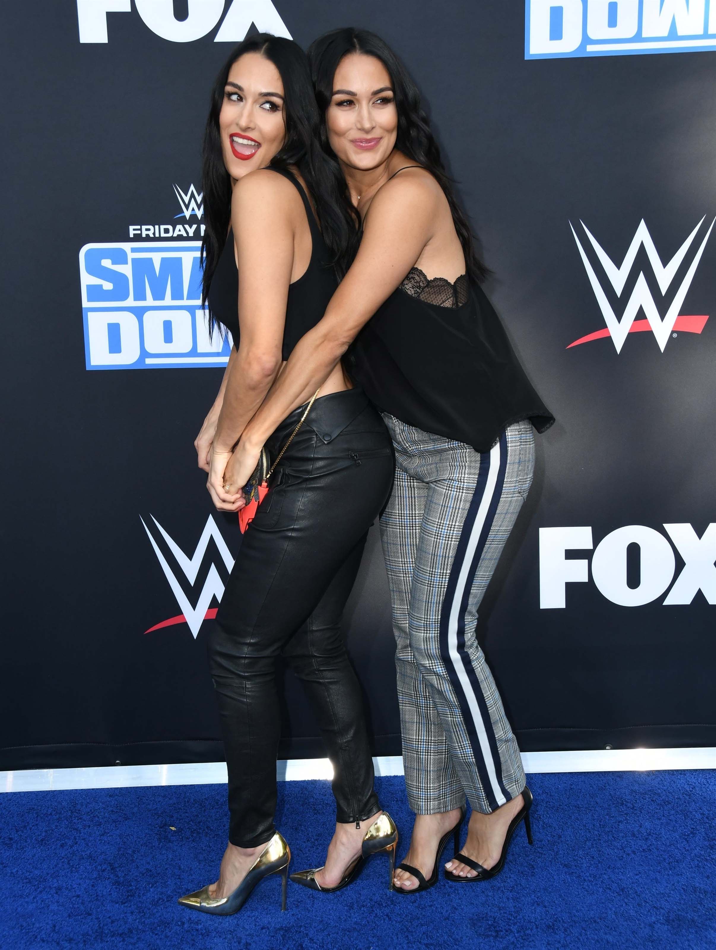 Nikki Bella attends WWE 20th Anniversary Celebration Marking Premiere of WWE Friday Night SmackDown