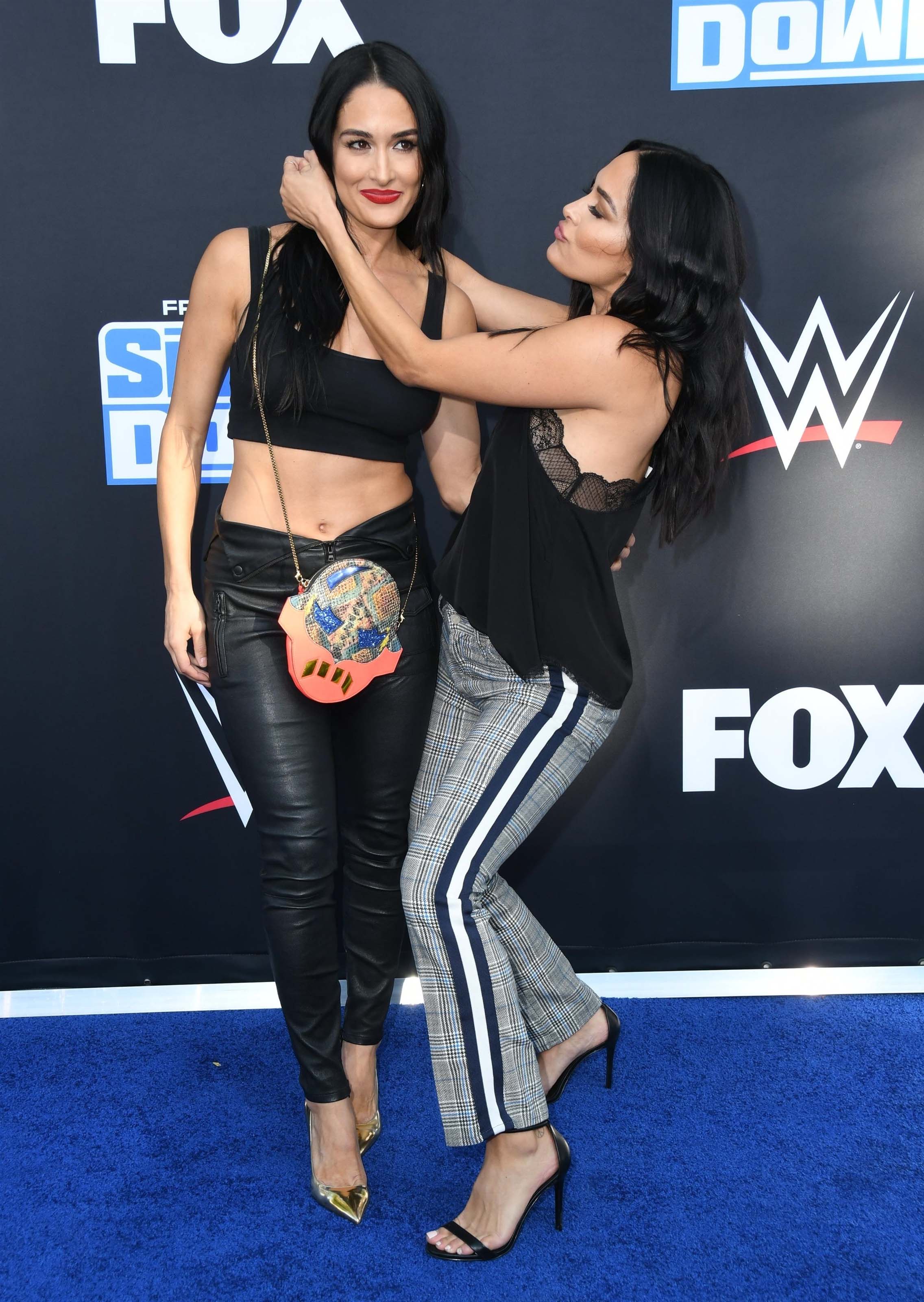 Nikki Bella attends WWE 20th Anniversary Celebration Marking Premiere of WWE Friday Night SmackDown