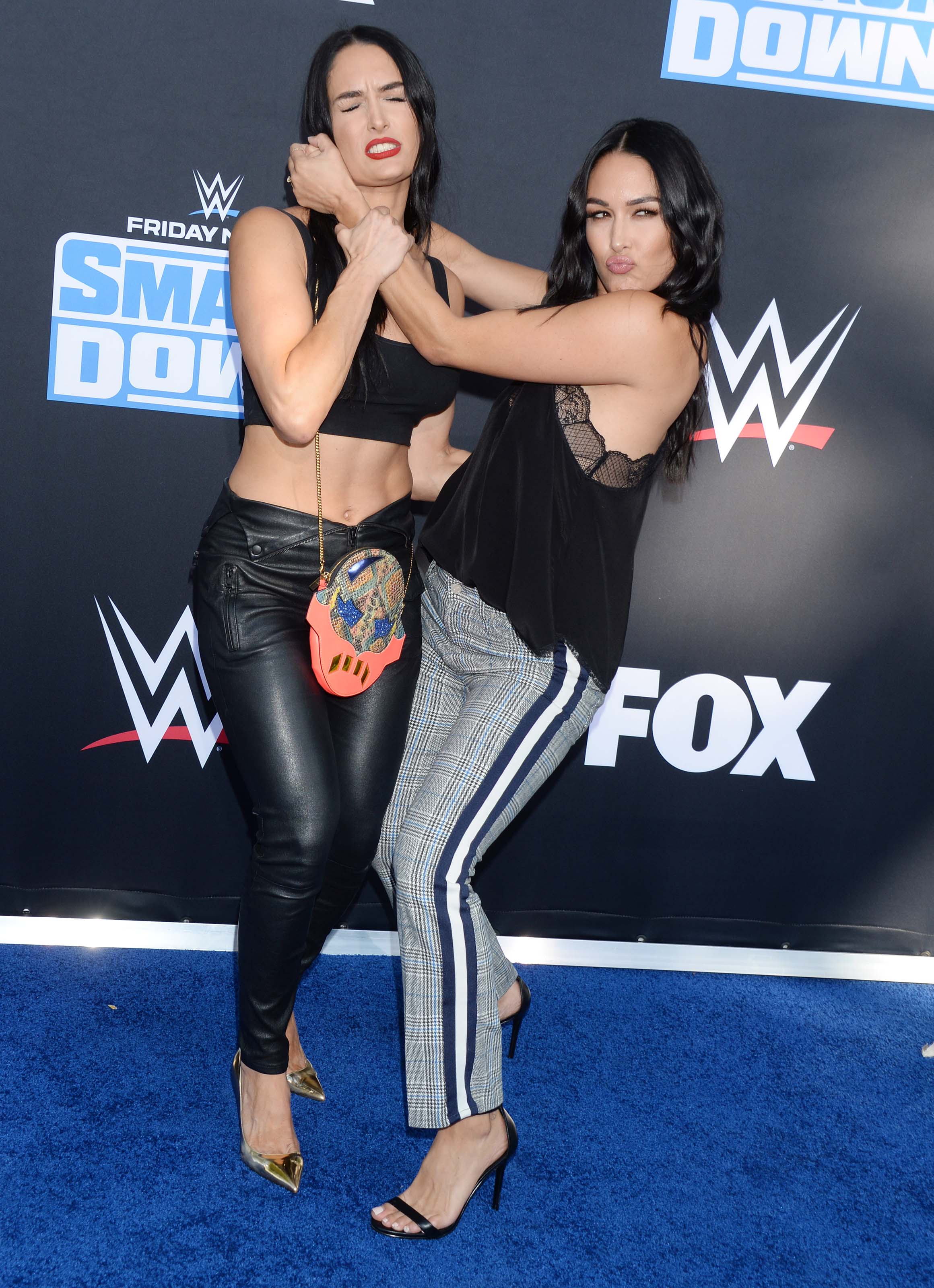 Nikki Bella attends WWE 20th Anniversary Celebration Marking Premiere of WWE Friday Night SmackDown