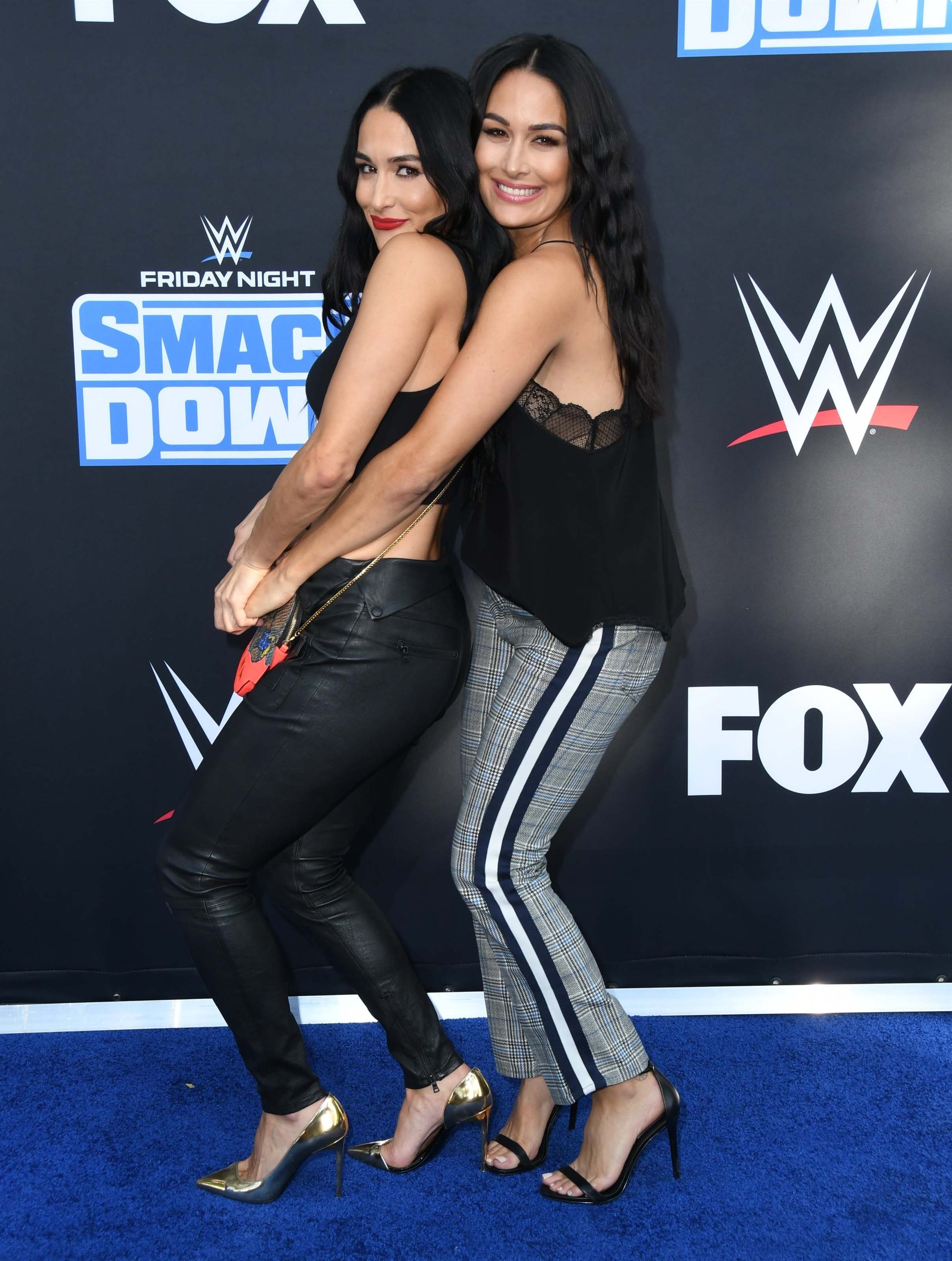 Nikki Bella attends WWE 20th Anniversary Celebration Marking Premiere of WWE Friday Night SmackDown