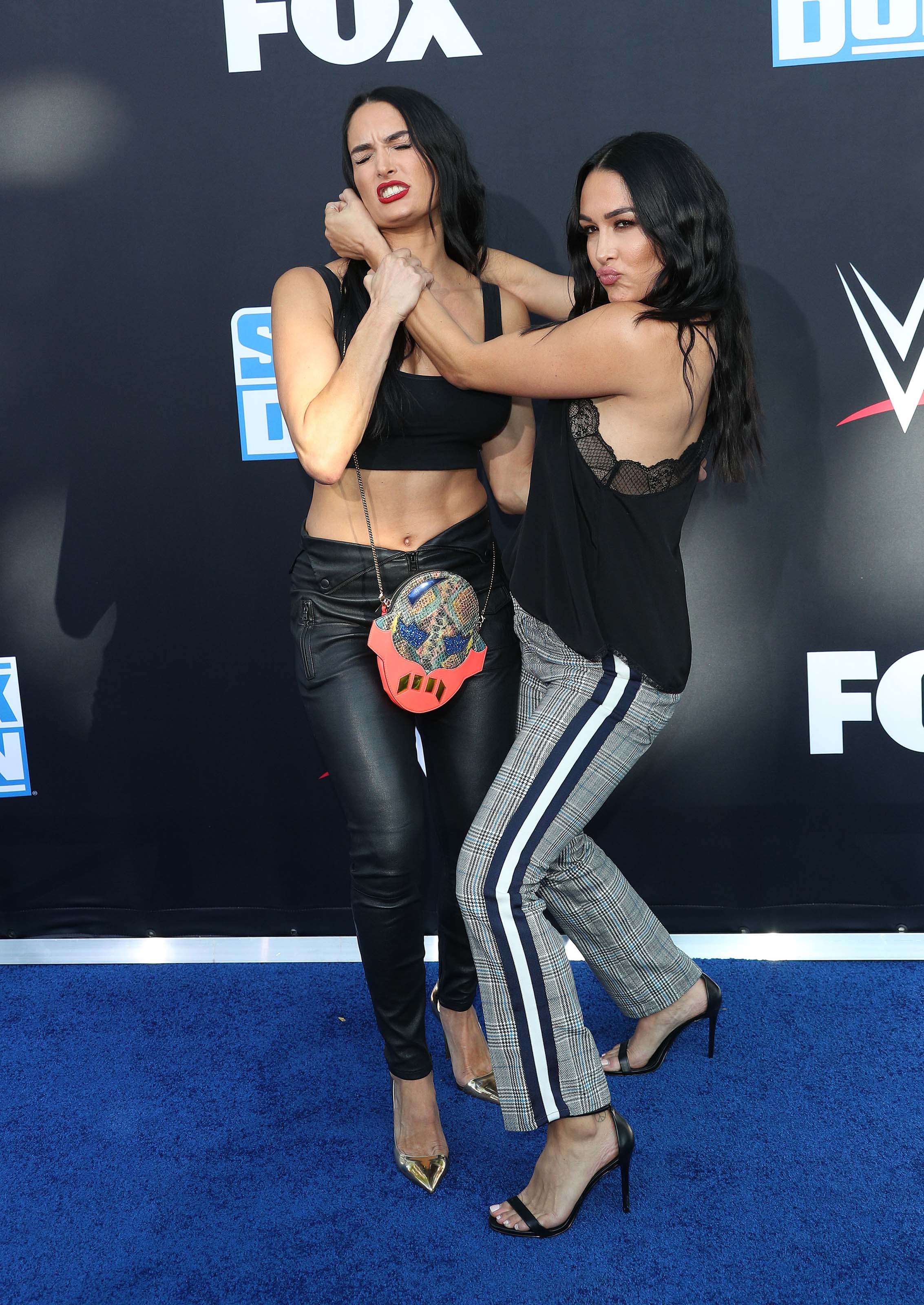 Nikki Bella attends WWE 20th Anniversary Celebration Marking Premiere of WWE Friday Night SmackDown