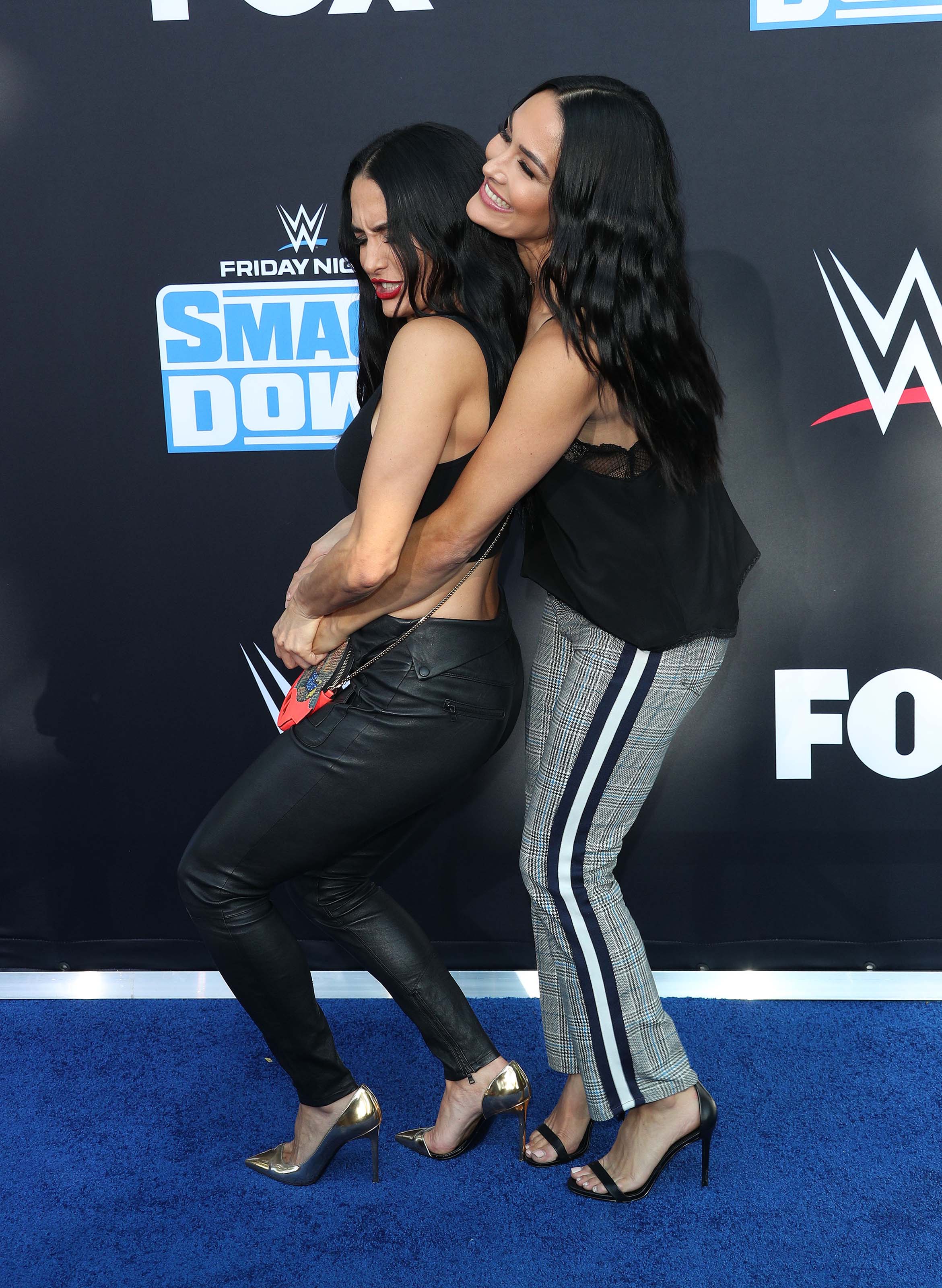 Nikki Bella attends WWE 20th Anniversary Celebration Marking Premiere of WWE Friday Night SmackDown