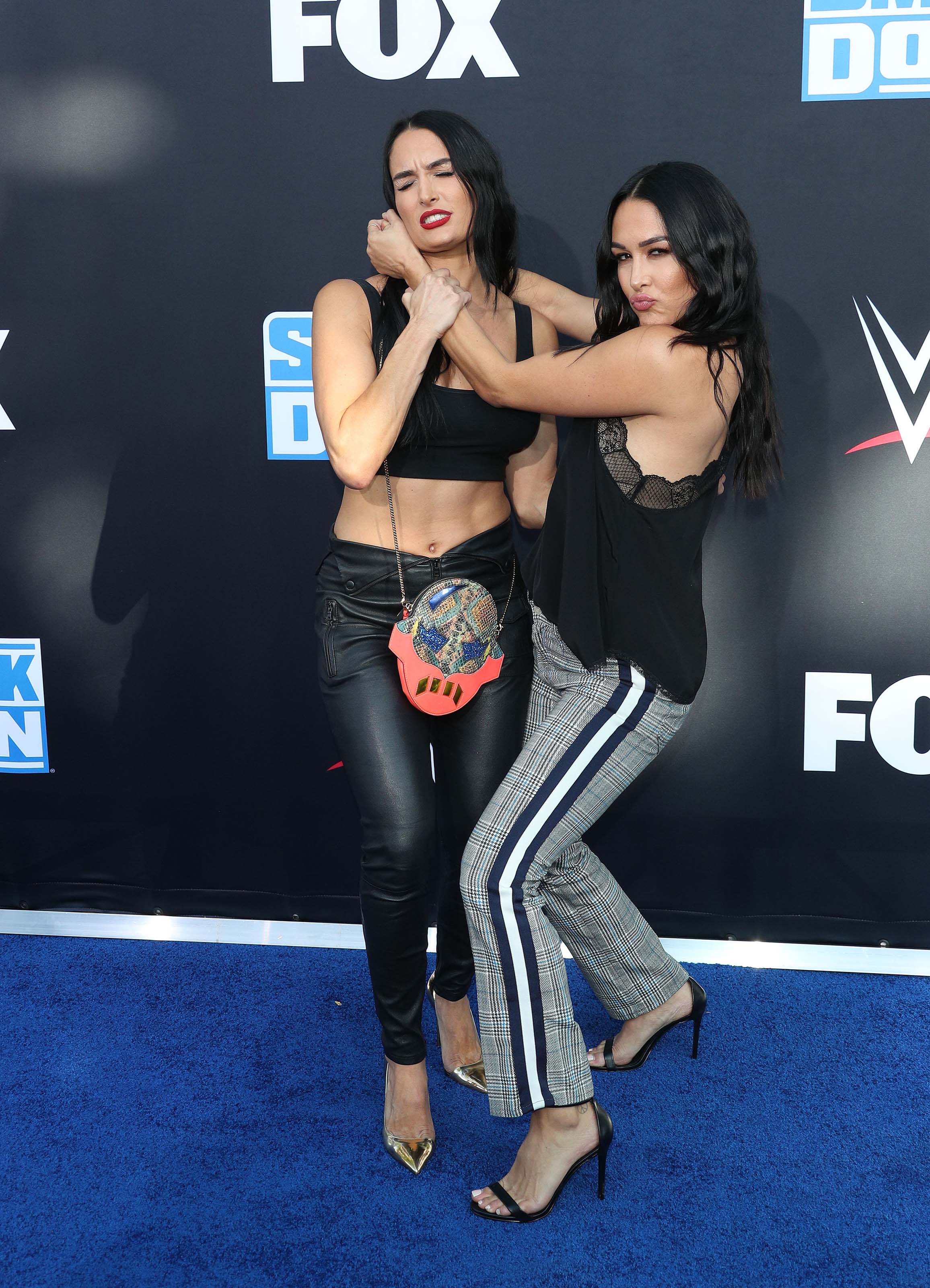 Nikki Bella attends WWE 20th Anniversary Celebration Marking Premiere of WWE Friday Night SmackDown