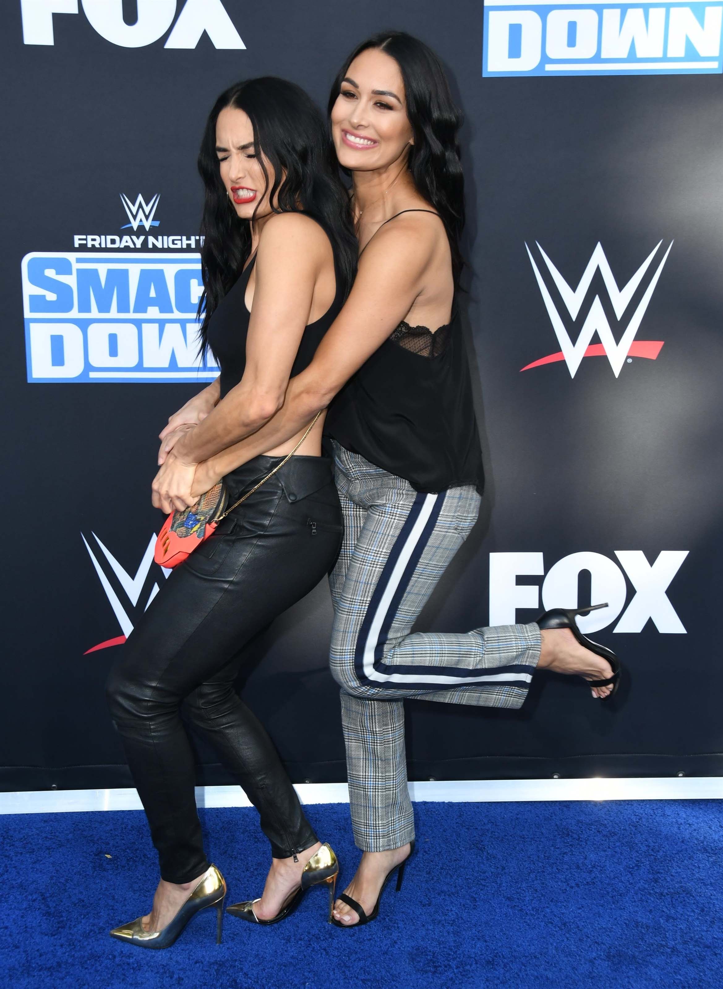 Nikki Bella attends WWE 20th Anniversary Celebration Marking Premiere of WWE Friday Night SmackDown