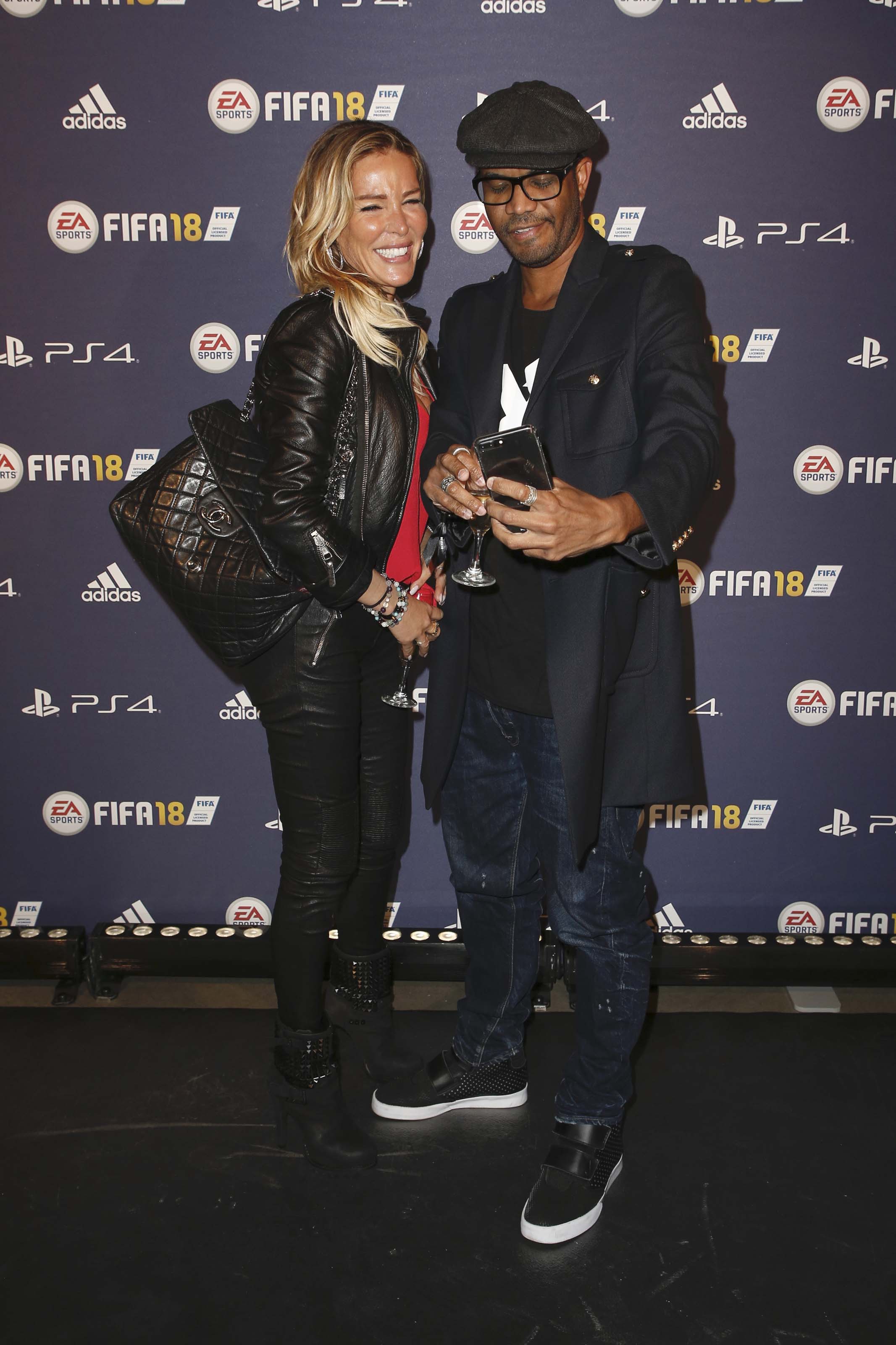 Ophelie Winter attends FIFA 2018 game launch party