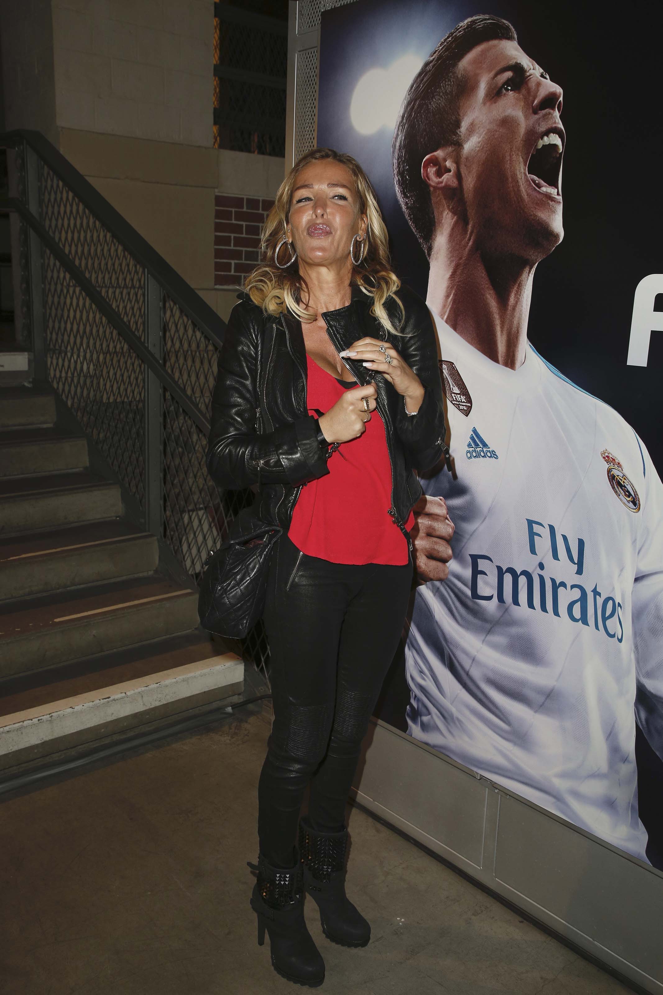 Ophelie Winter attends FIFA 2018 game launch party