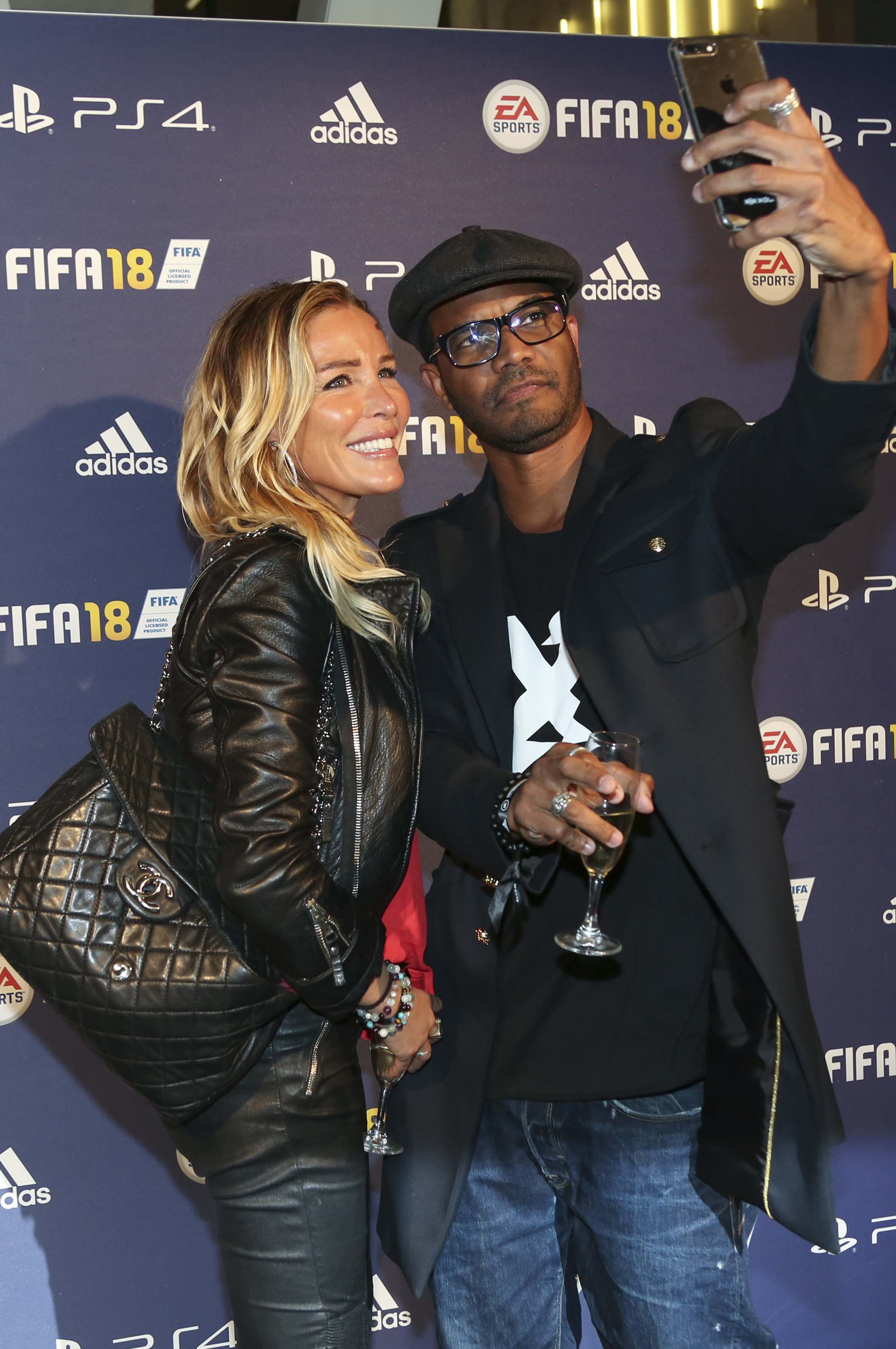 Ophelie Winter attends FIFA 2018 game launch party