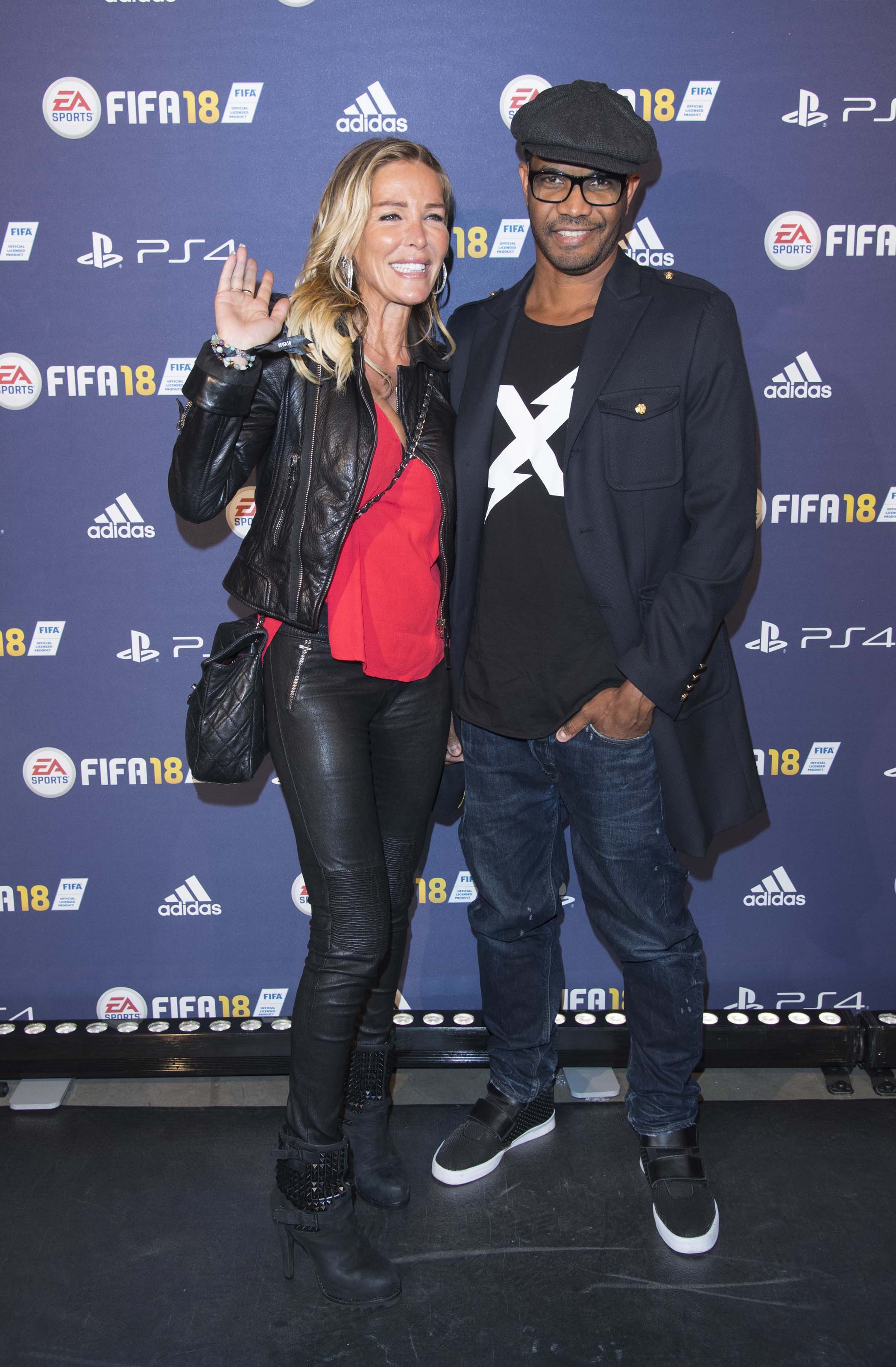 Ophelie Winter attends FIFA 2018 game launch party