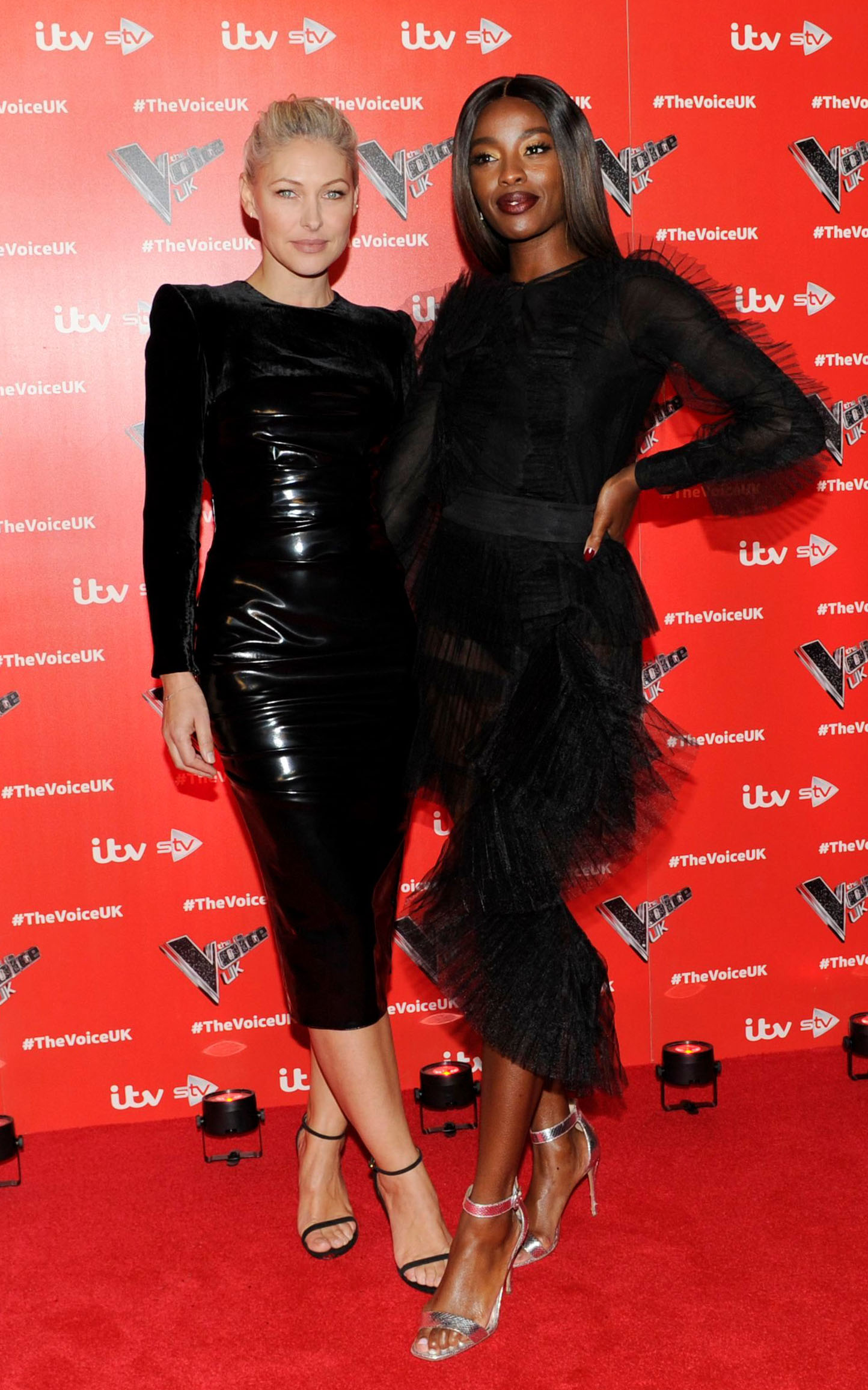 Emma Willis attends The Voice UK Blind Auditions