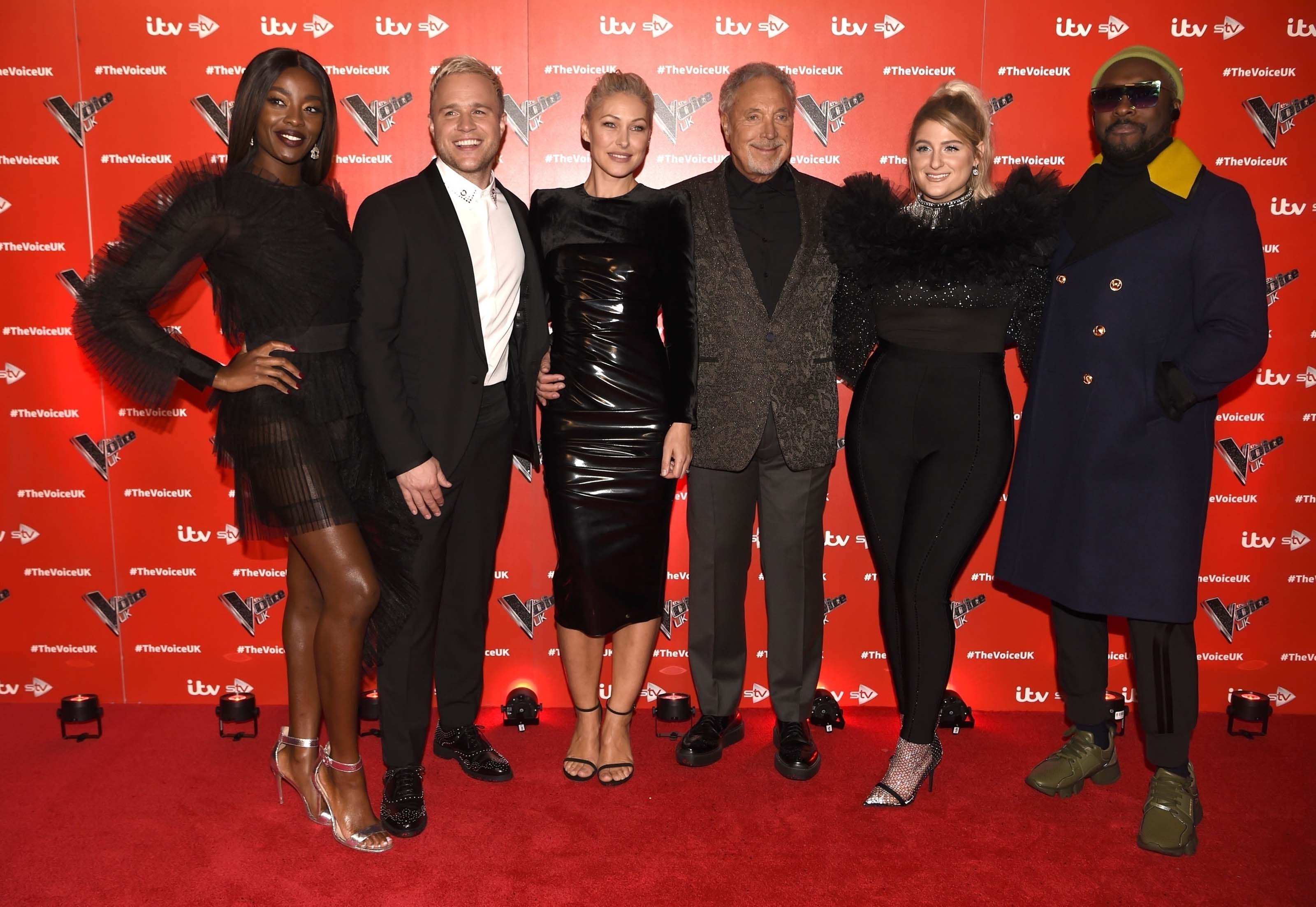 Emma Willis attends The Voice UK Blind Auditions
